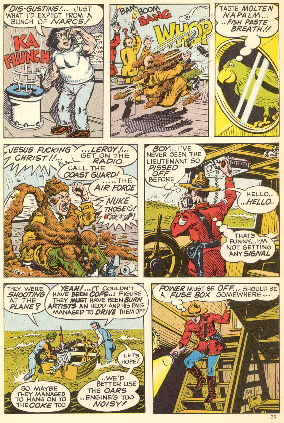 Read online Harold Hedd in "Hitler's Cocaine" comic -  Issue #2 - 25