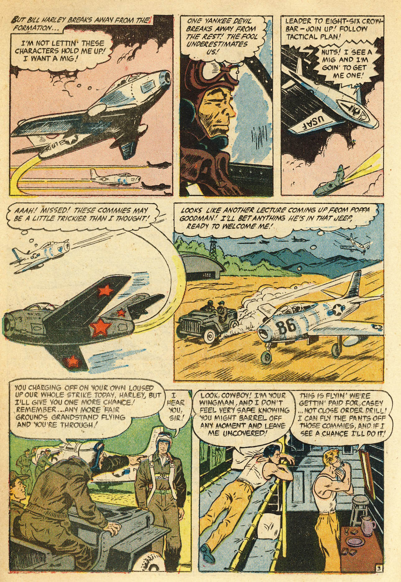 Read online War Birds (1952) comic -  Issue #2 - 14