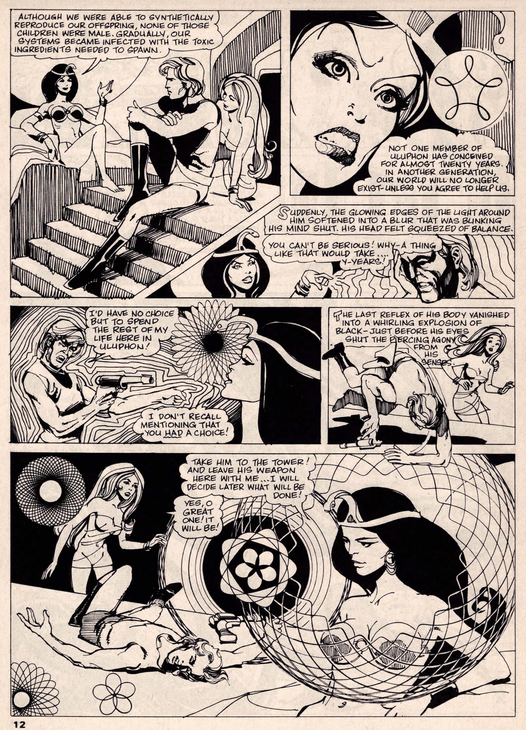 Read online Vampirella (1969) comic -  Issue #4 - 12