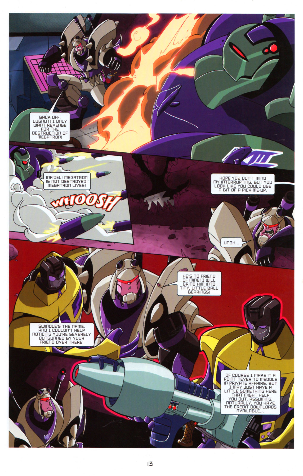 Read online Transformers Animated: The Arrival comic -  Issue #5 - 17