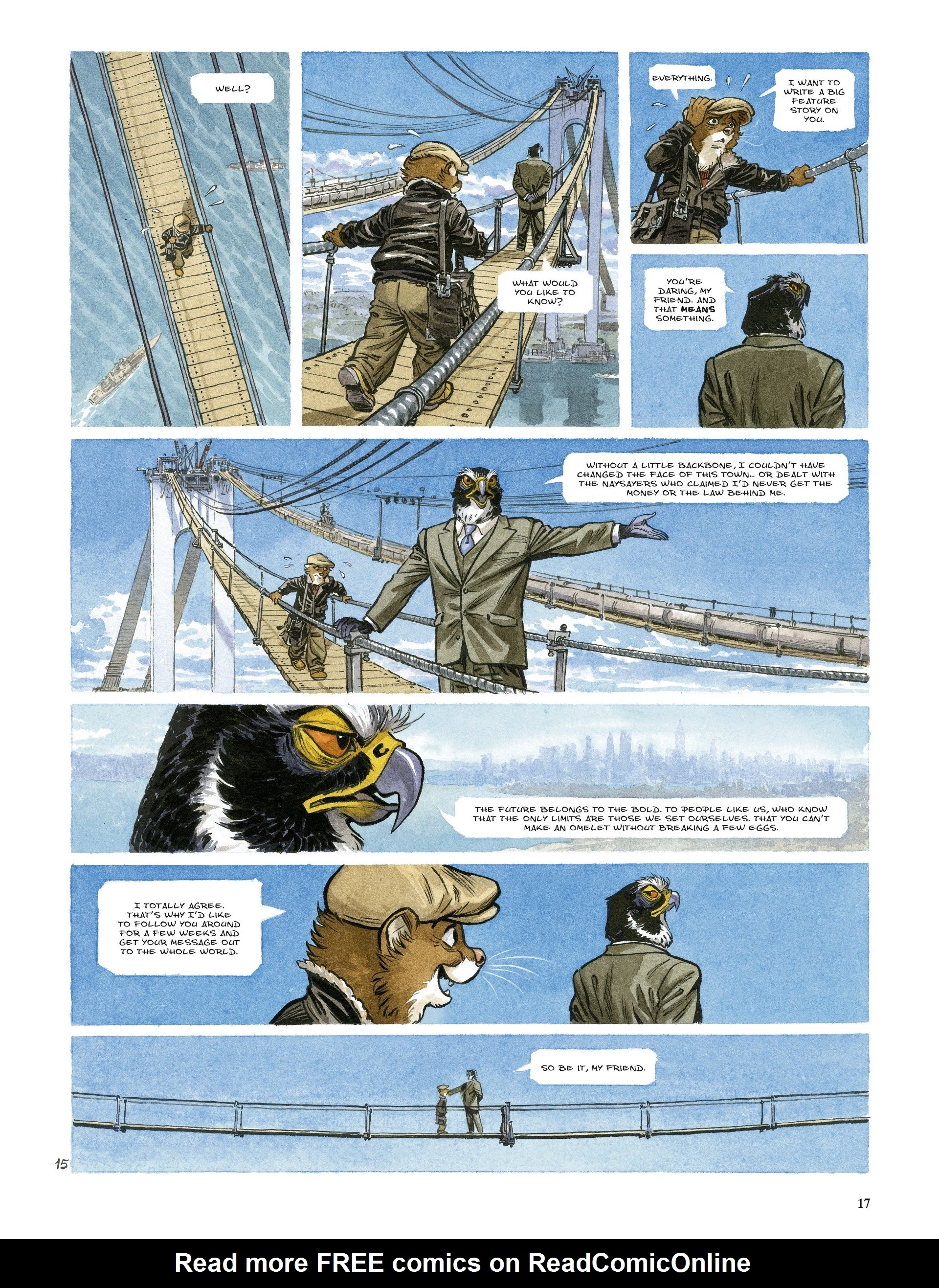 Read online Blacksad: They All Fall Down comic -  Issue #1 - 17