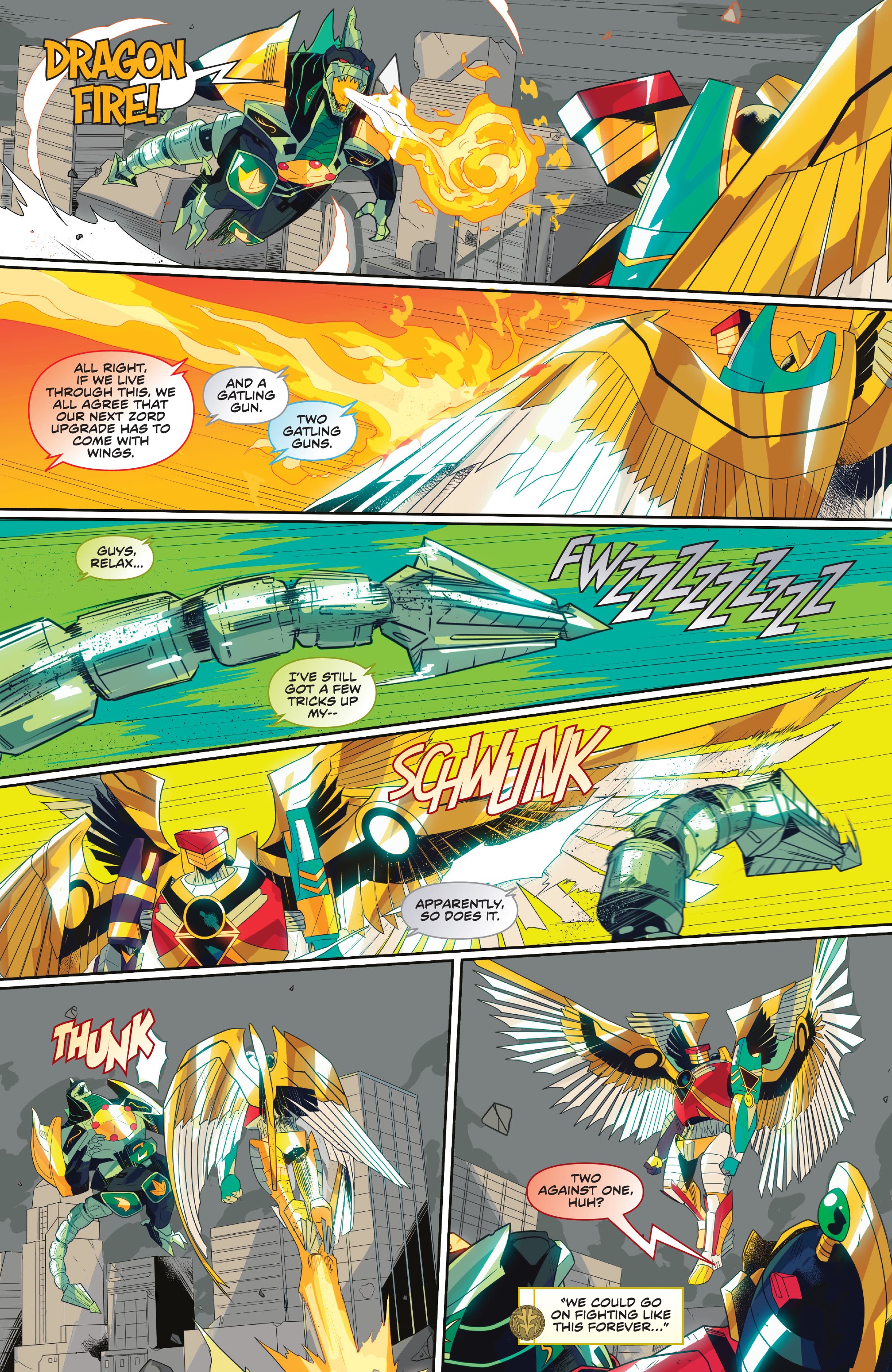 Read online Mighty Morphin Power Rangers (2022) comic -  Issue # Full - 21