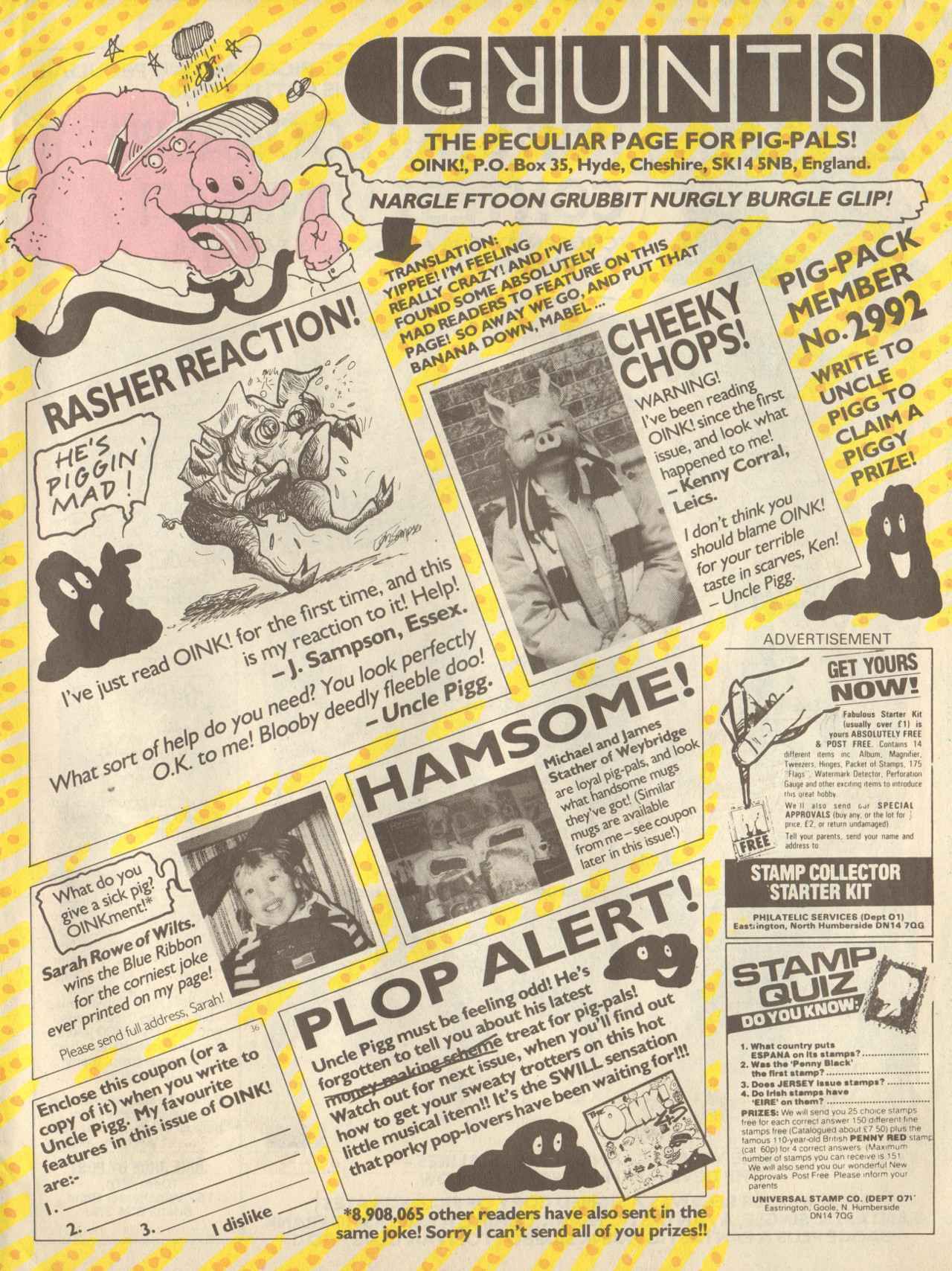 Read online Oink! comic -  Issue #36 - 7