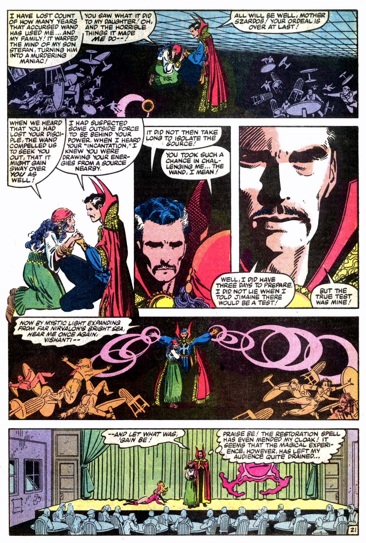 Read online Doctor Strange (1974) comic -  Issue #57 - 22