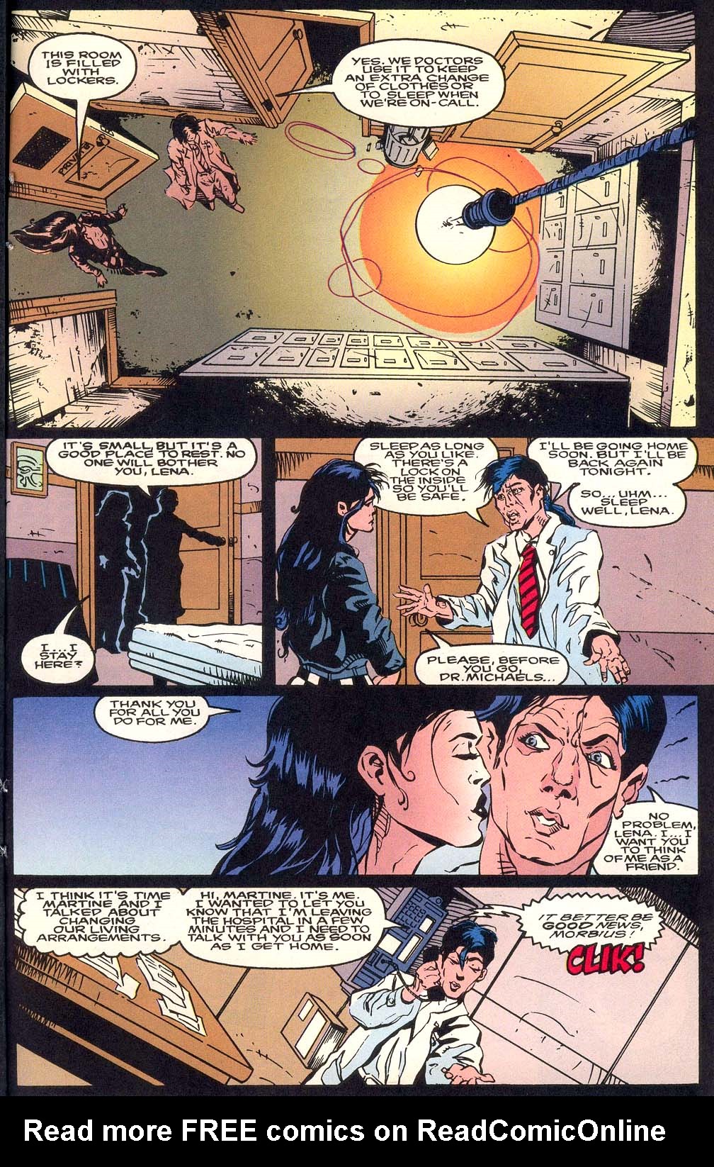 Read online Morbius: The Living Vampire (1992) comic -  Issue #26 - 19