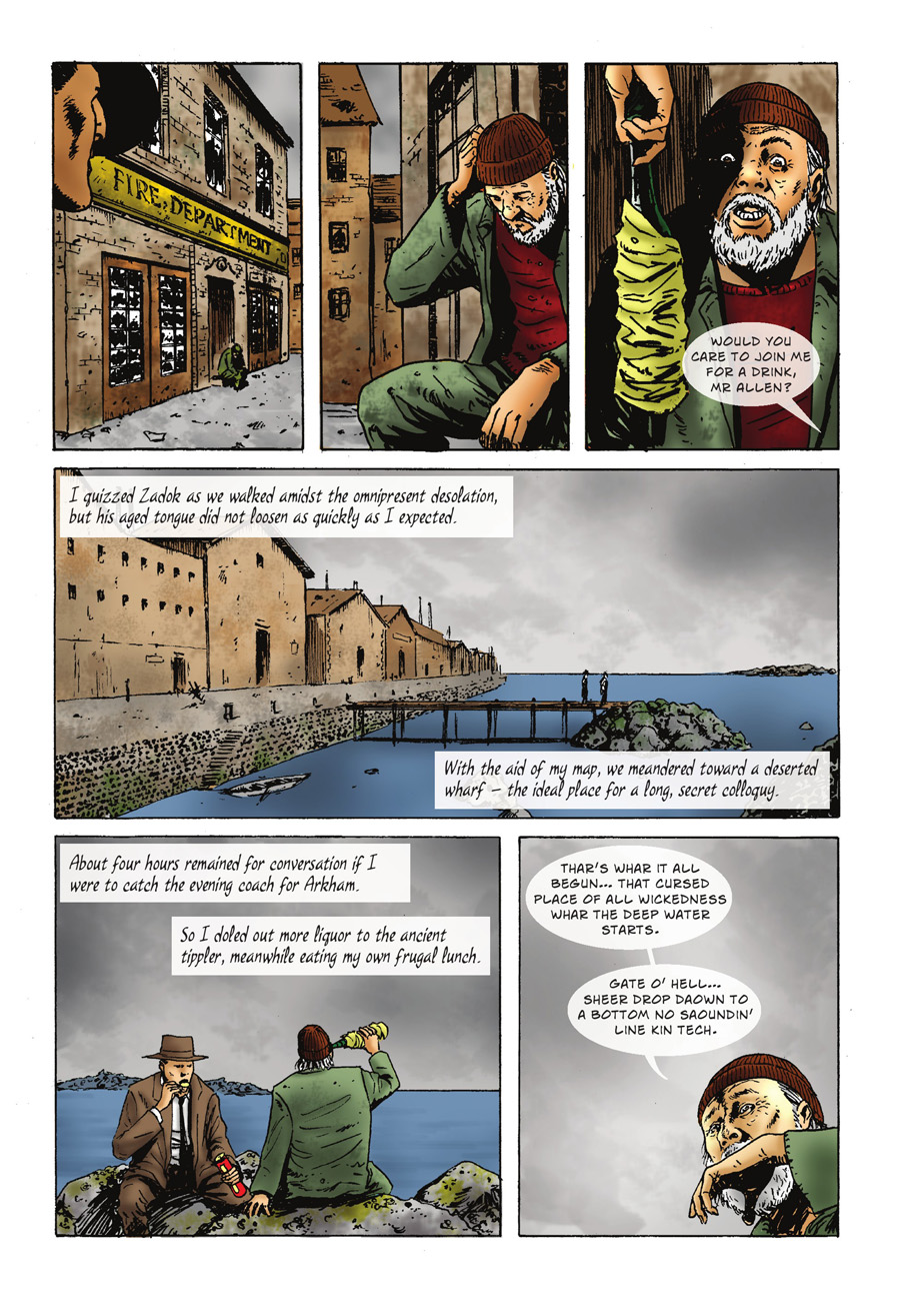 Read online The Lovecraft Anthology comic -  Issue # TPB 1 - 76