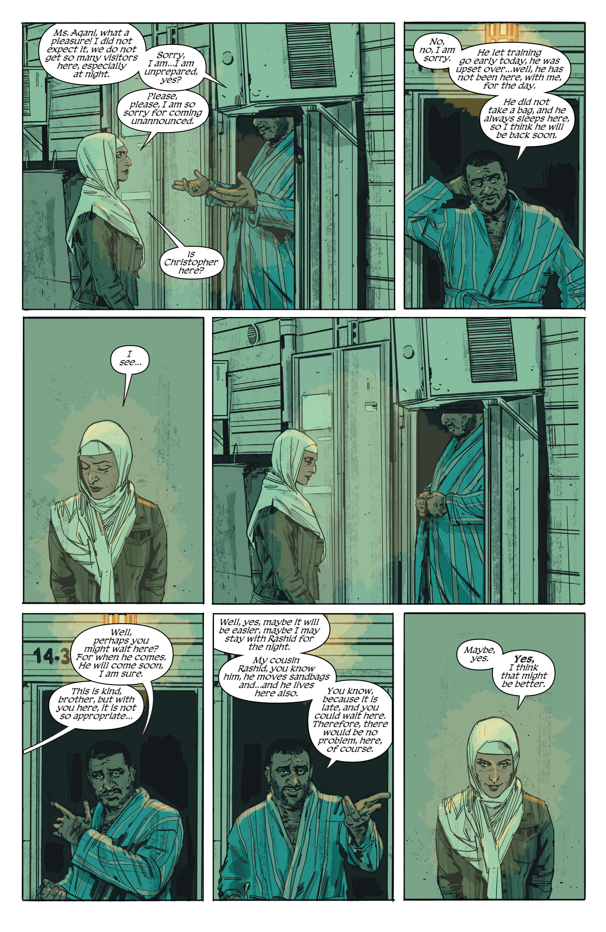 Read online The Sheriff of Babylon comic -  Issue #3 - 7