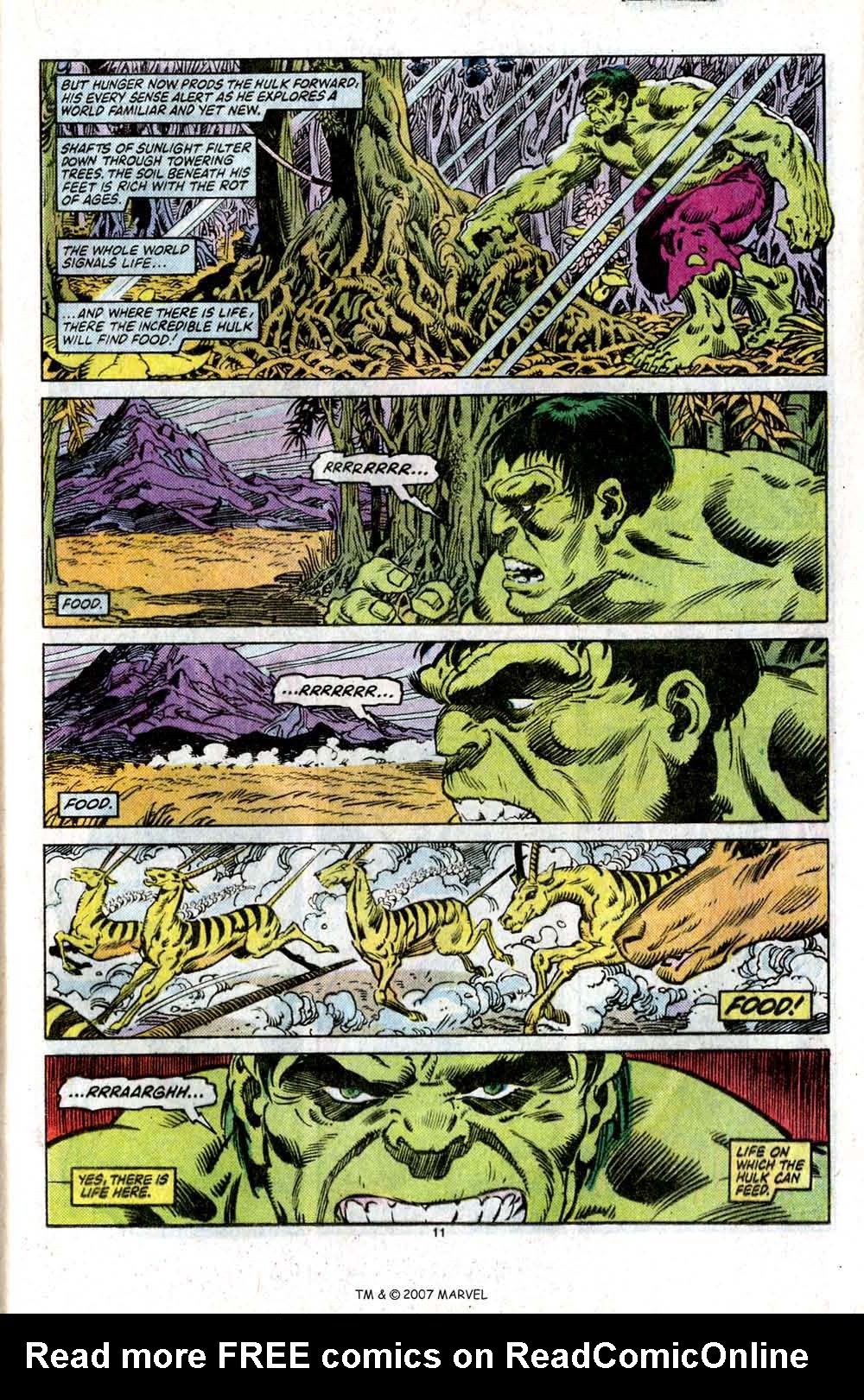 Read online The Incredible Hulk (1968) comic -  Issue # _Annual 1984 - 17