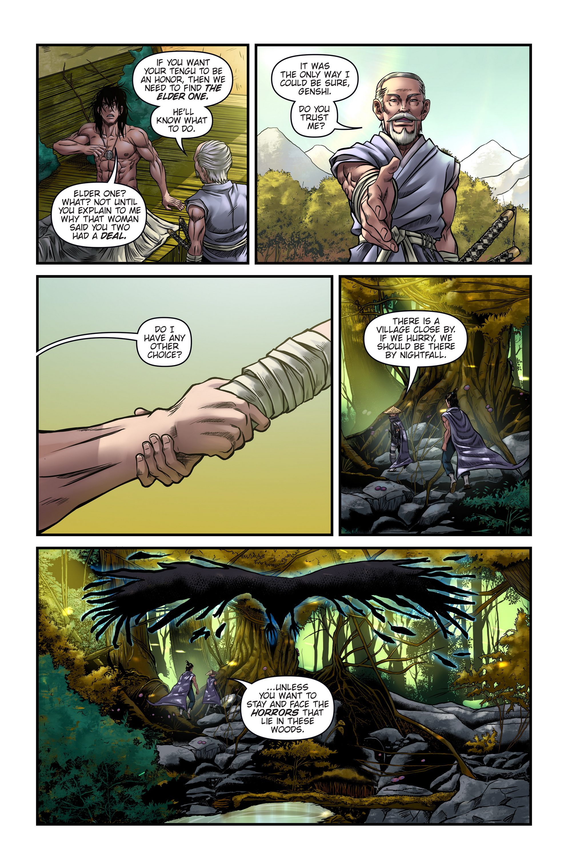 Read online Honor and Curse comic -  Issue #3 - 20