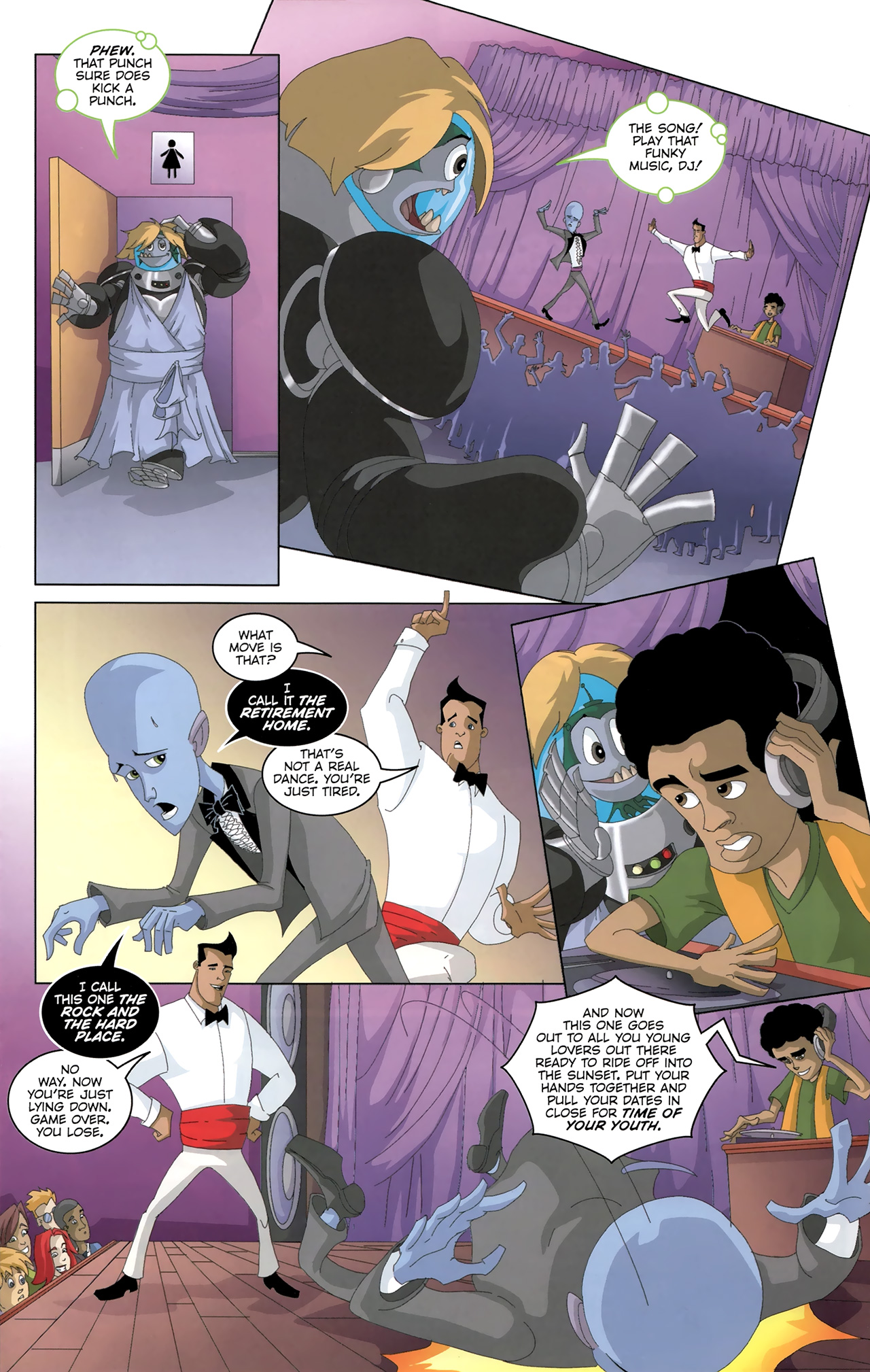 Read online Megamind: Bad. Blue. Brilliant. comic -  Issue #1 - 19