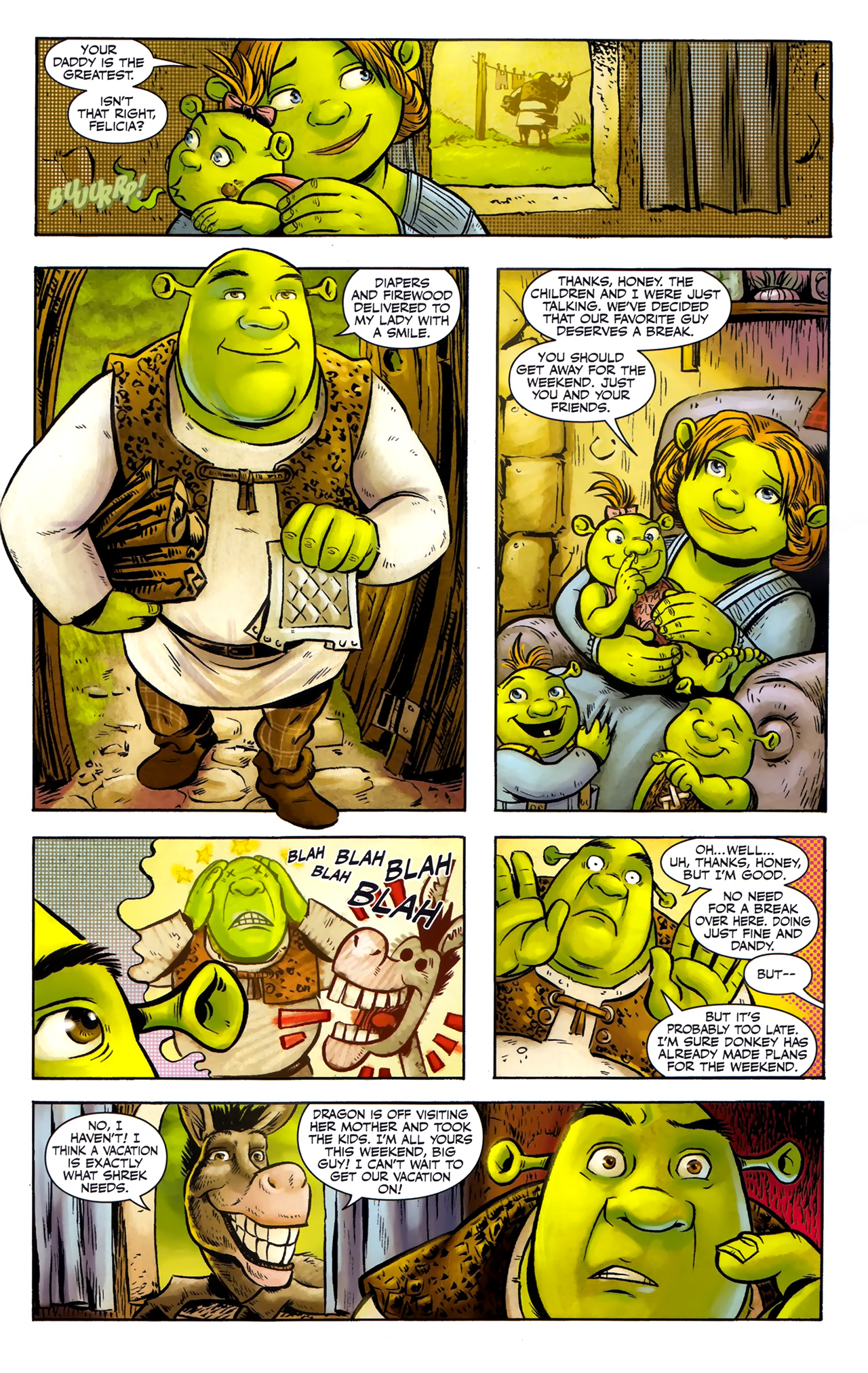 Read online Shrek (2010) comic -  Issue #2 - 5