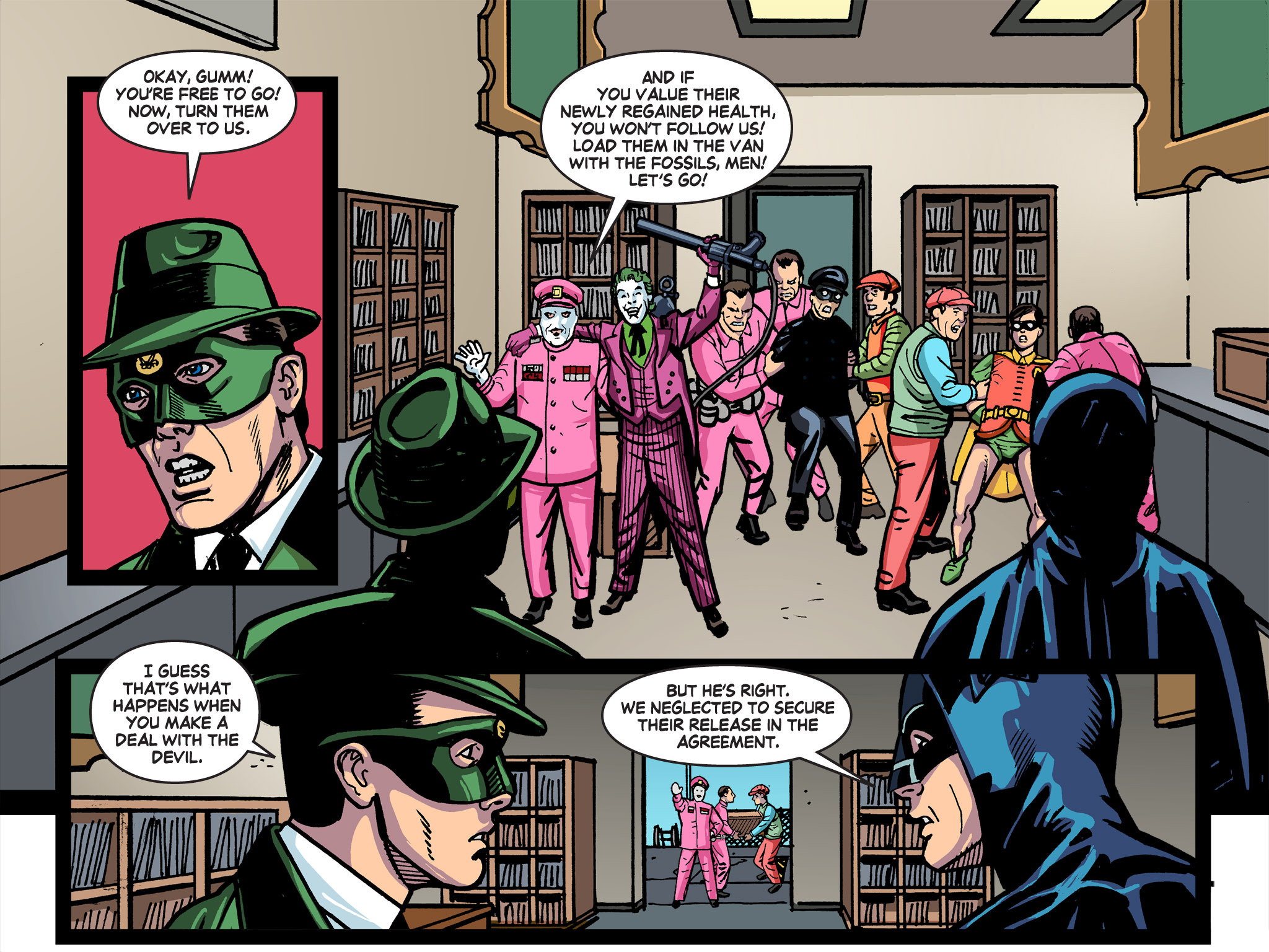 Read online Batman '66 Meets the Green Hornet [II] comic -  Issue #5 - 24