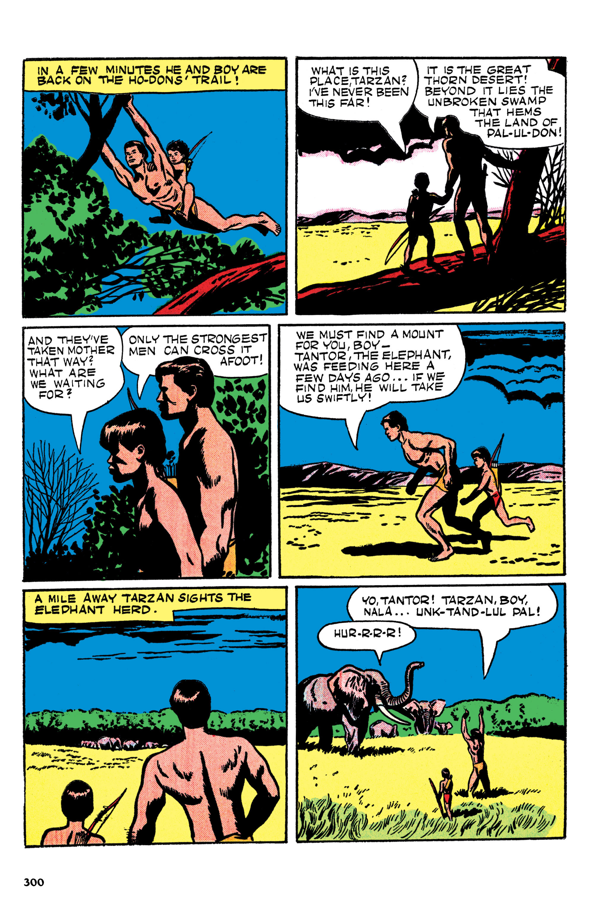 Read online Edgar Rice Burroughs Tarzan: The Jesse Marsh Years Omnibus comic -  Issue # TPB (Part 4) - 2