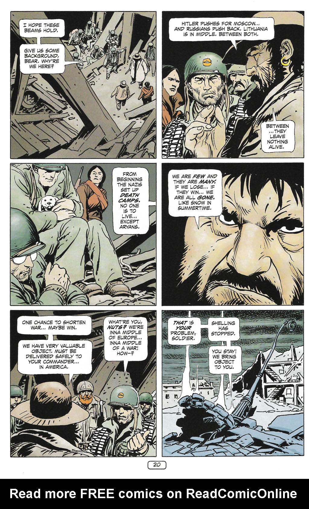 Read online Sgt. Rock: The Prophecy comic -  Issue #1 - 22