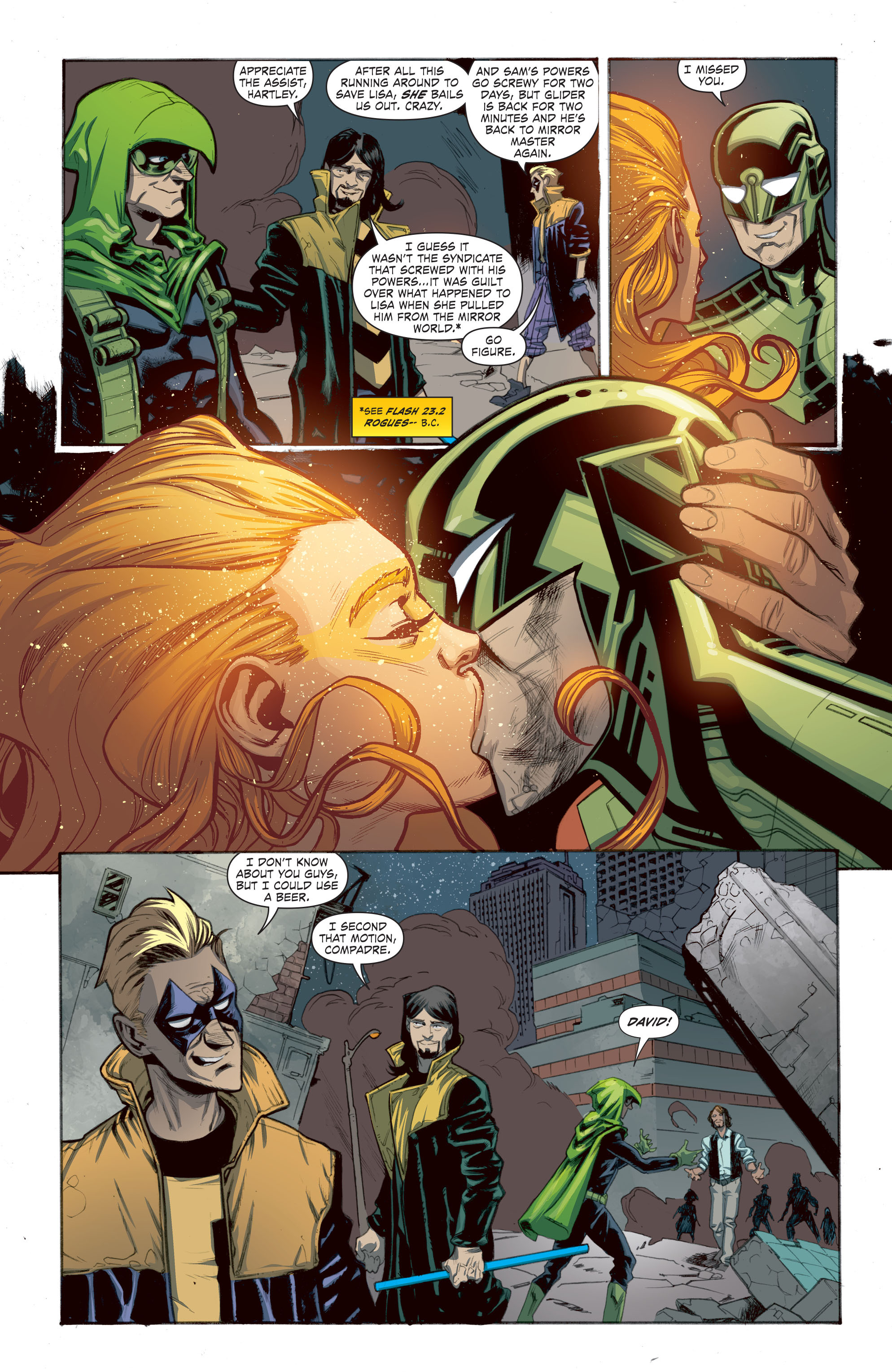 Read online Forever Evil: Rogues Rebellion comic -  Issue #6 - 17