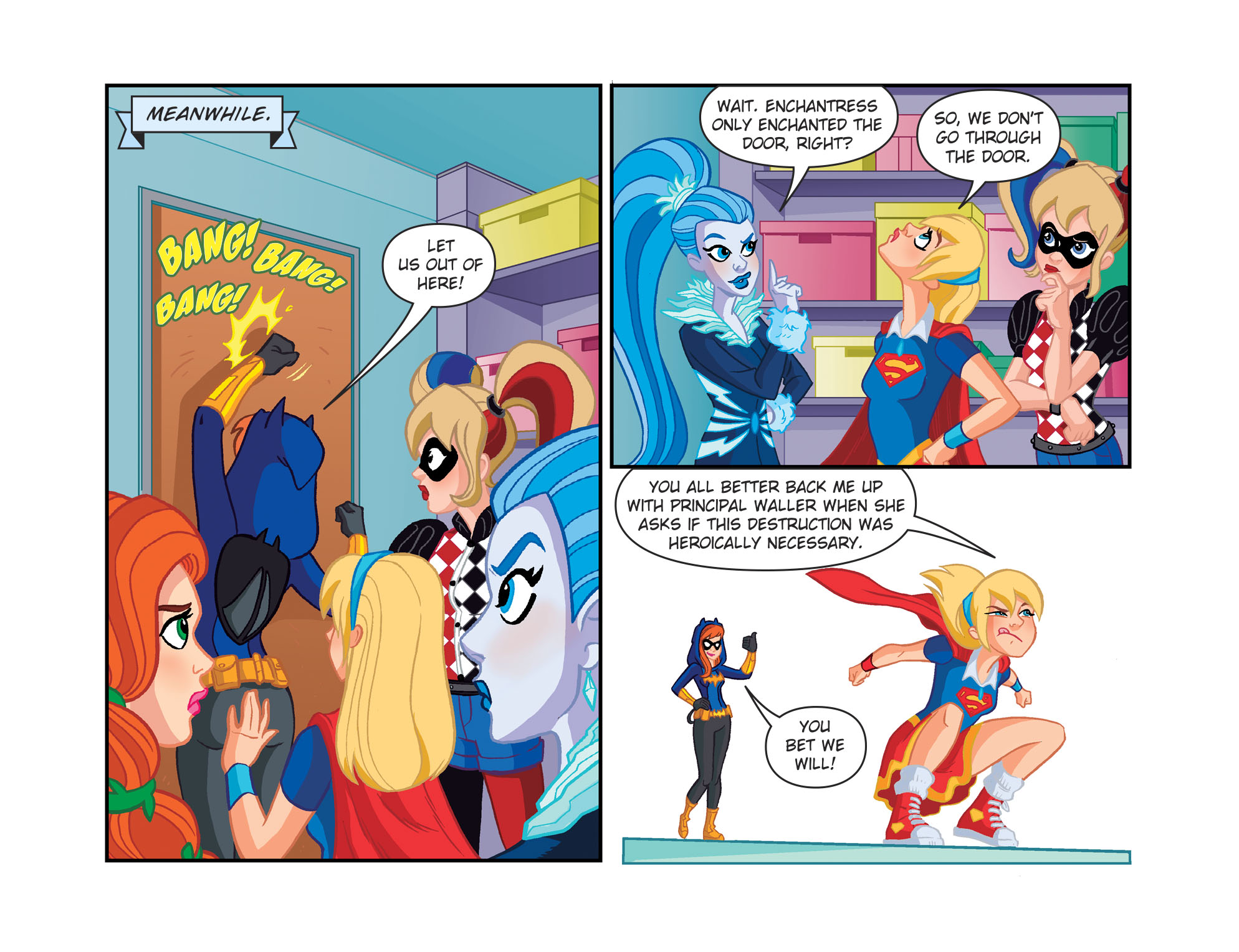 Read online DC Super Hero Girls: Out of the Bottle comic -  Issue #10 - 10