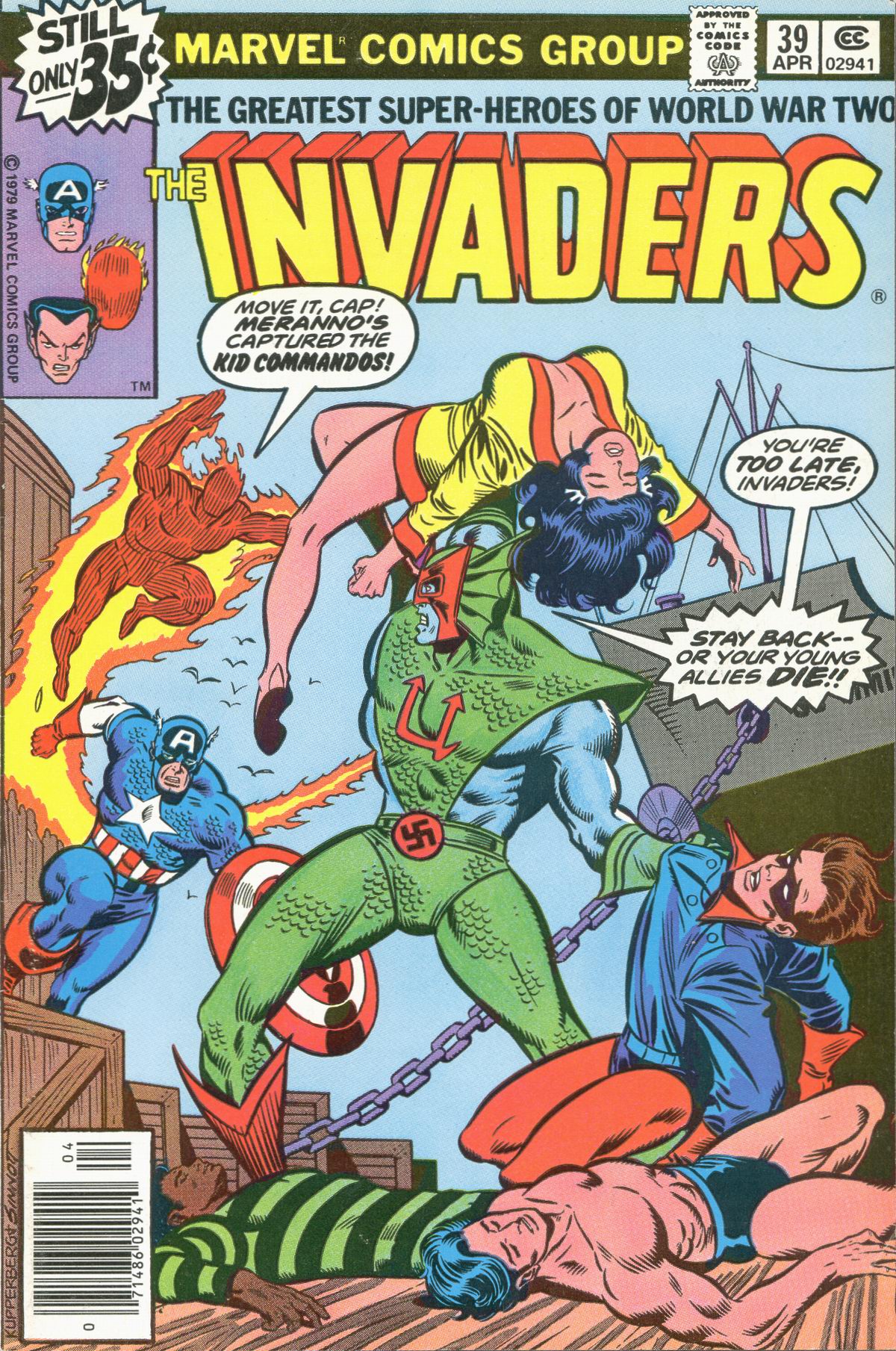 Read online The Invaders (1975) comic -  Issue #39 - 1