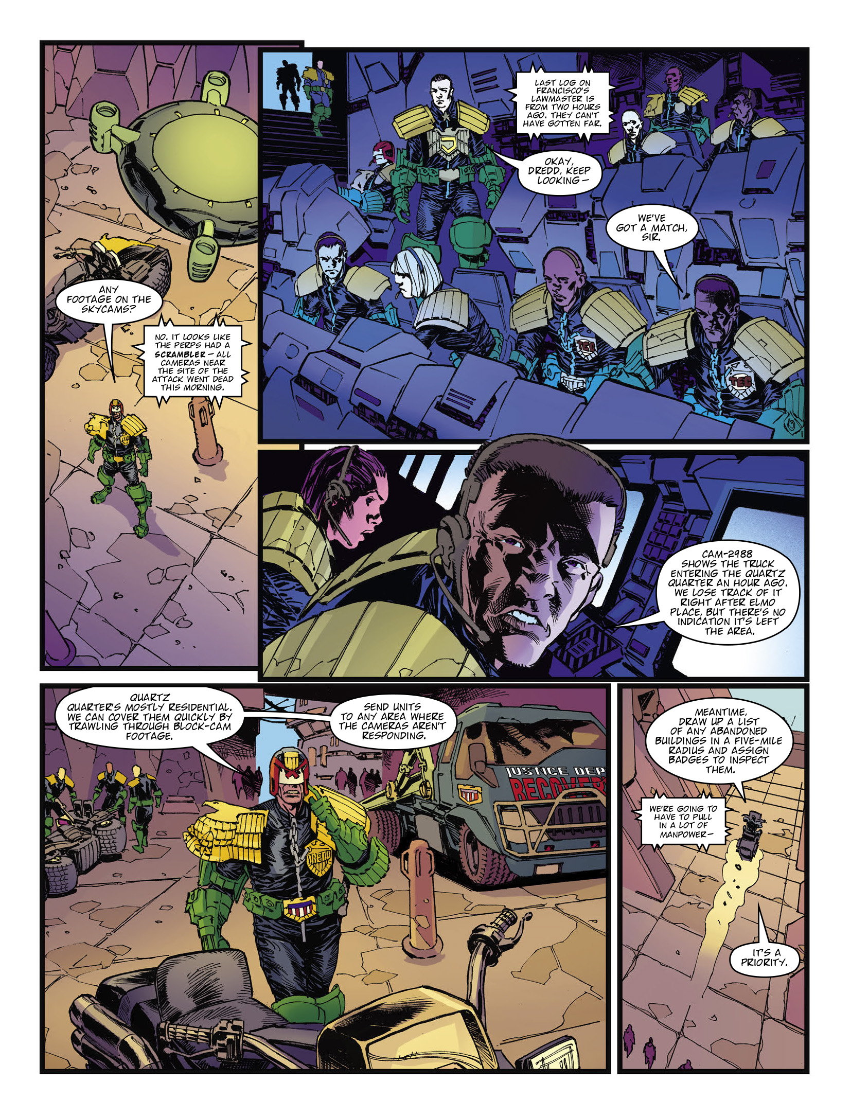 Read online Judge Dredd Megazine (Vol. 5) comic -  Issue #434 - 7