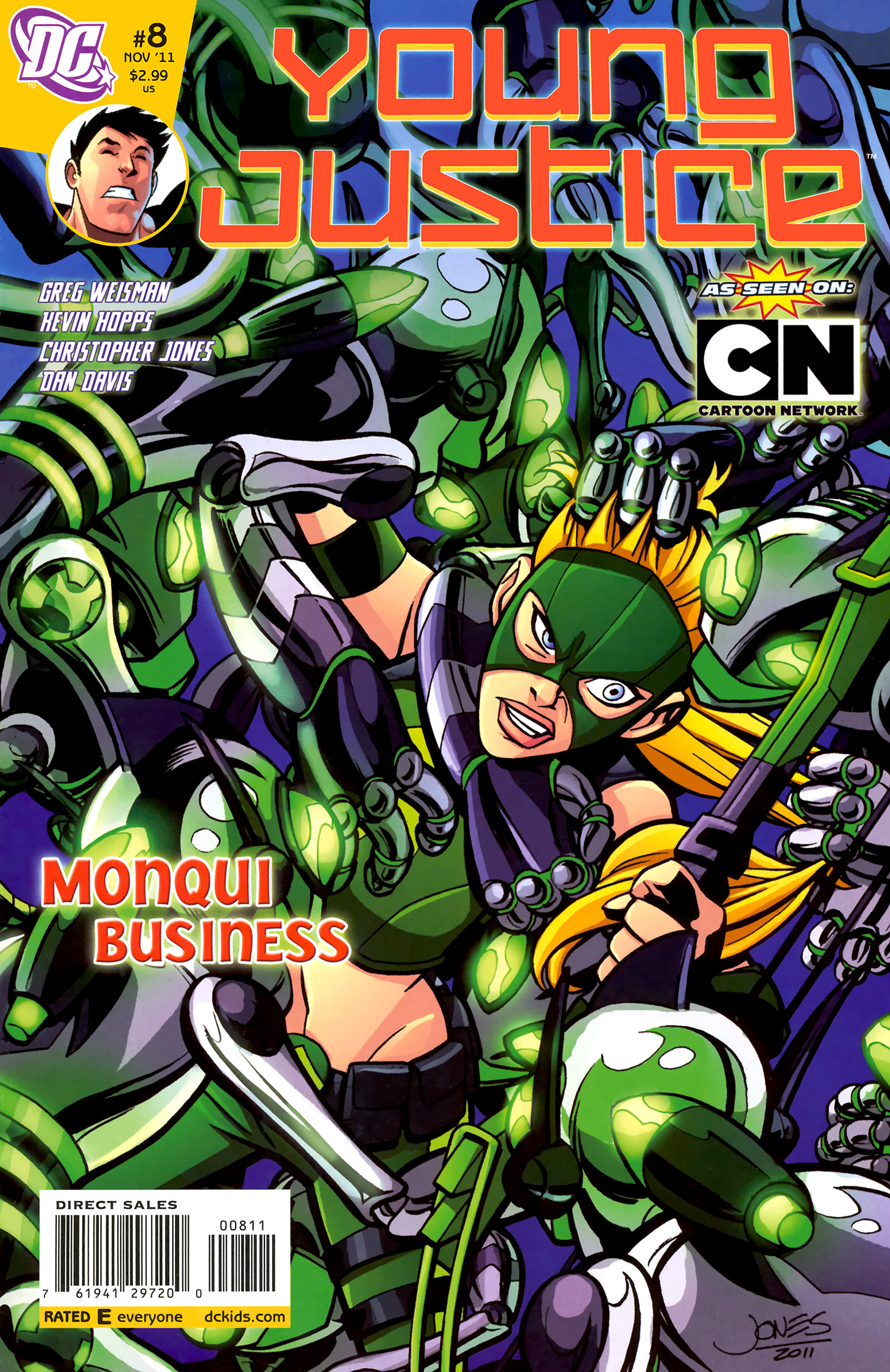 Read online Young Justice (2011) comic -  Issue #8 - 1
