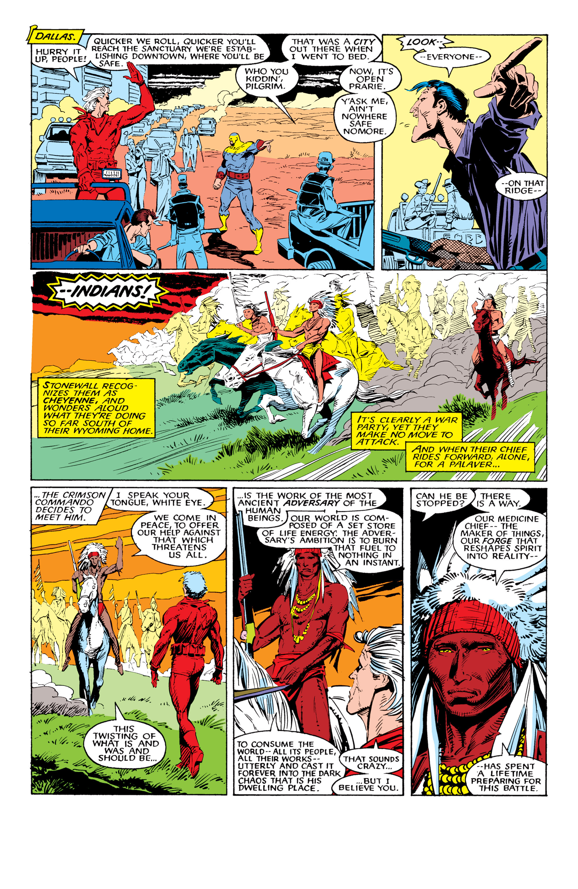 Read online Uncanny X-Men (1963) comic -  Issue #226 - 23