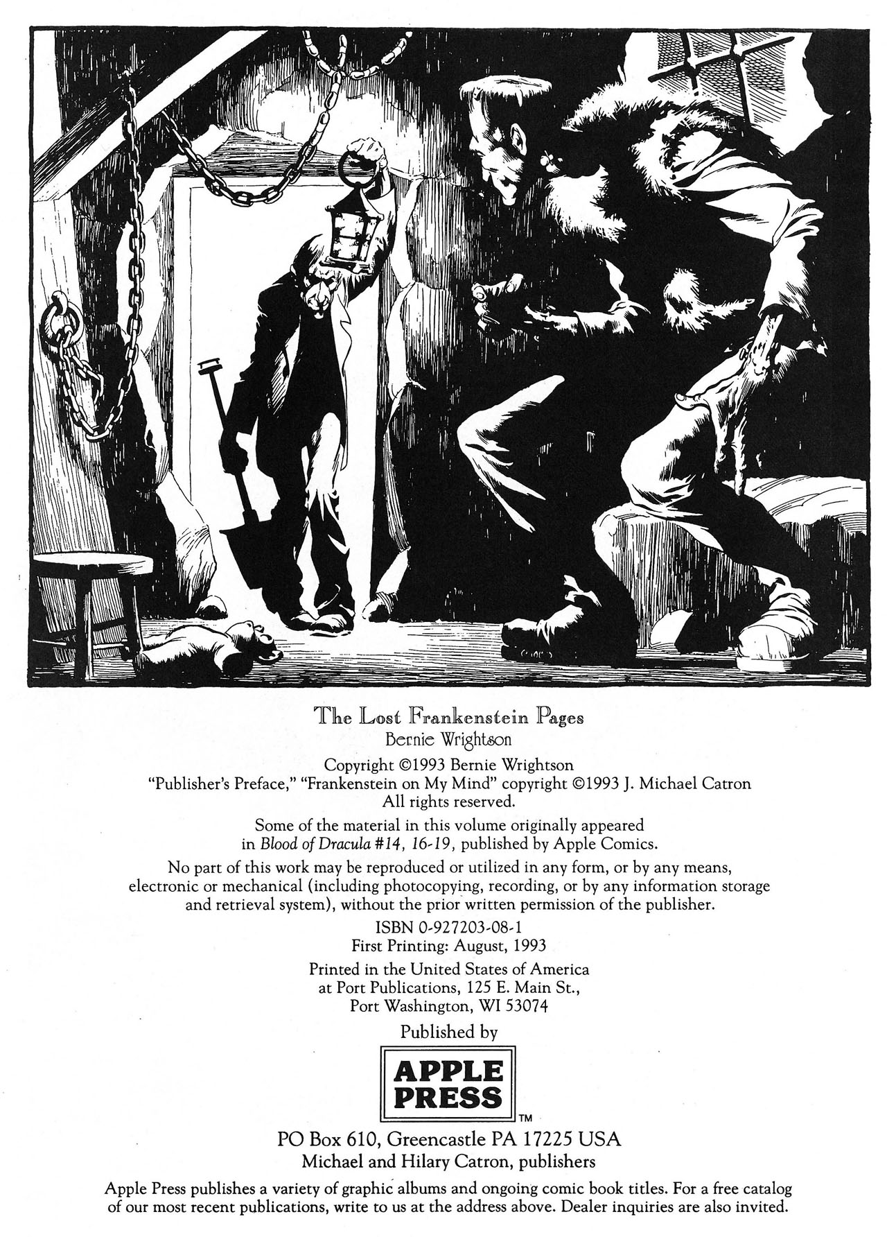 Read online The Lost Frankenstein Pages comic -  Issue # Full - 6