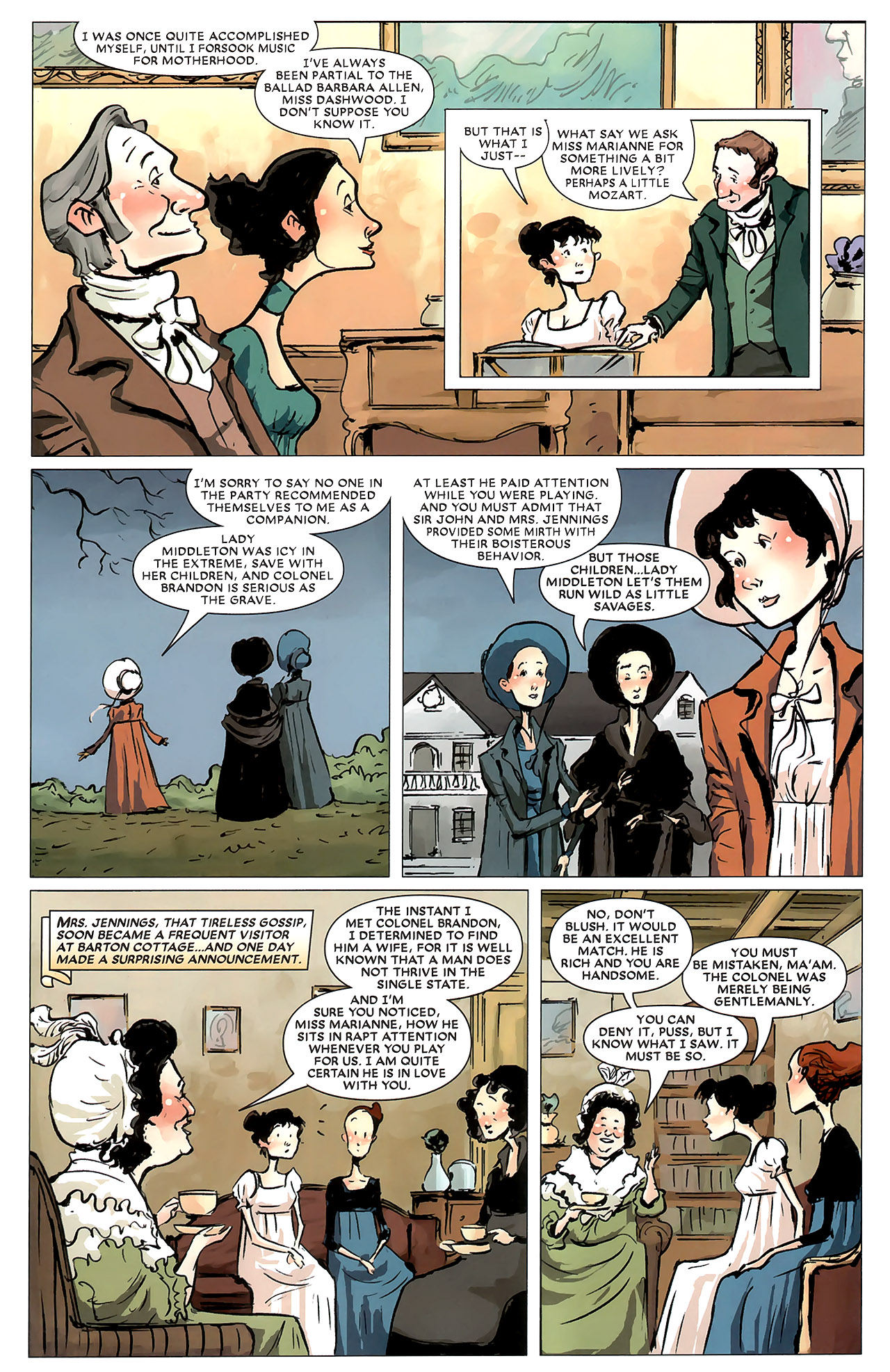 Read online Sense & Sensibility comic -  Issue #2 - 6