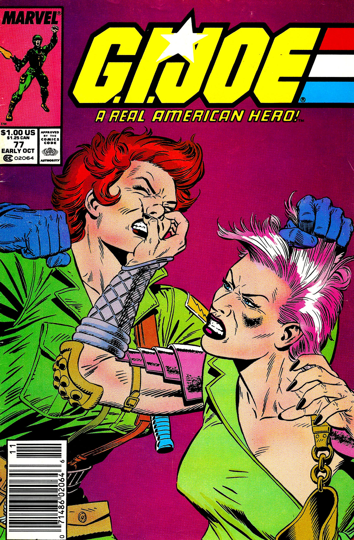 Read online G.I. Joe: A Real American Hero comic -  Issue #77 - 1