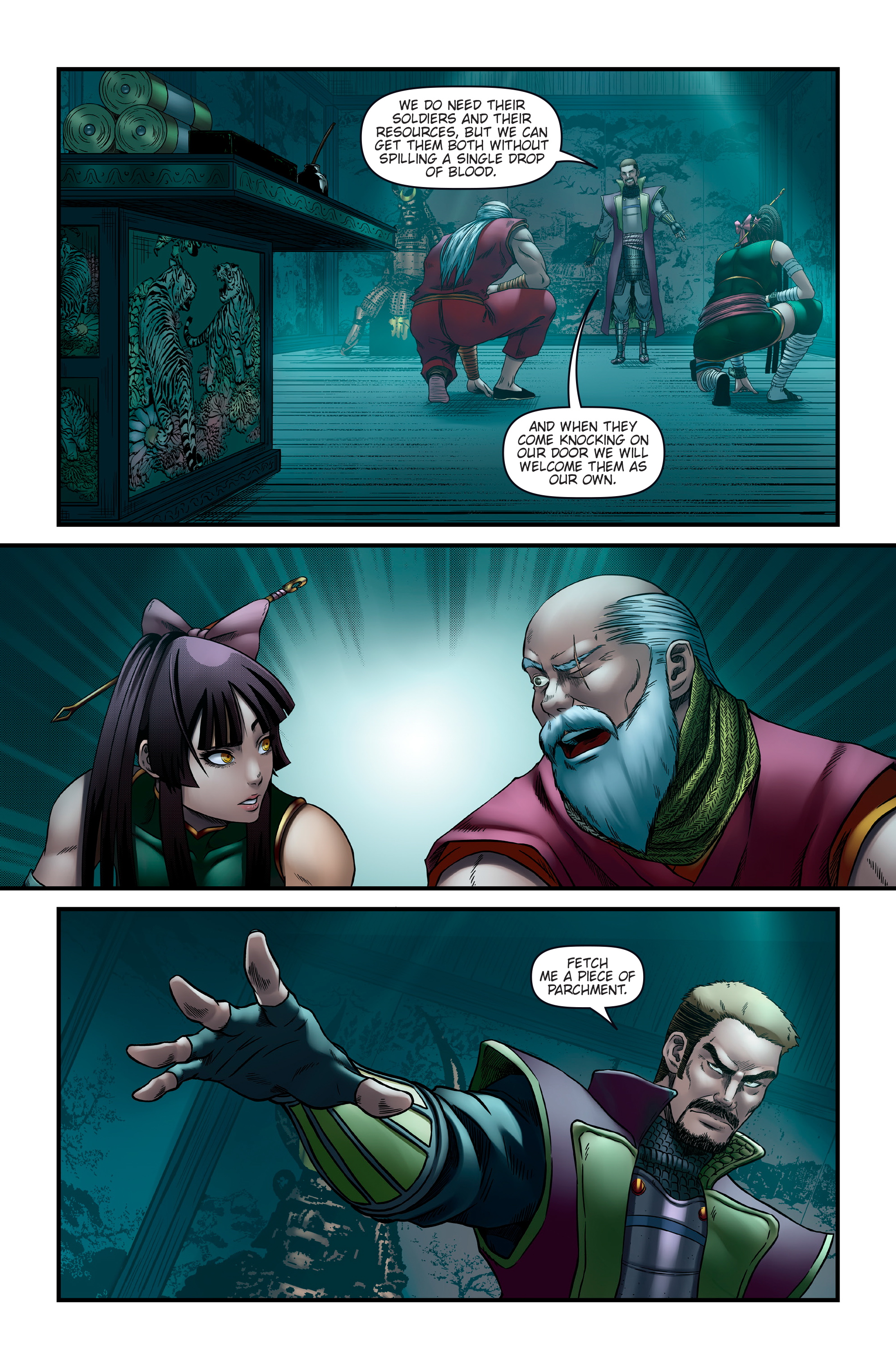 Read online Honor and Curse comic -  Issue #6 - 22