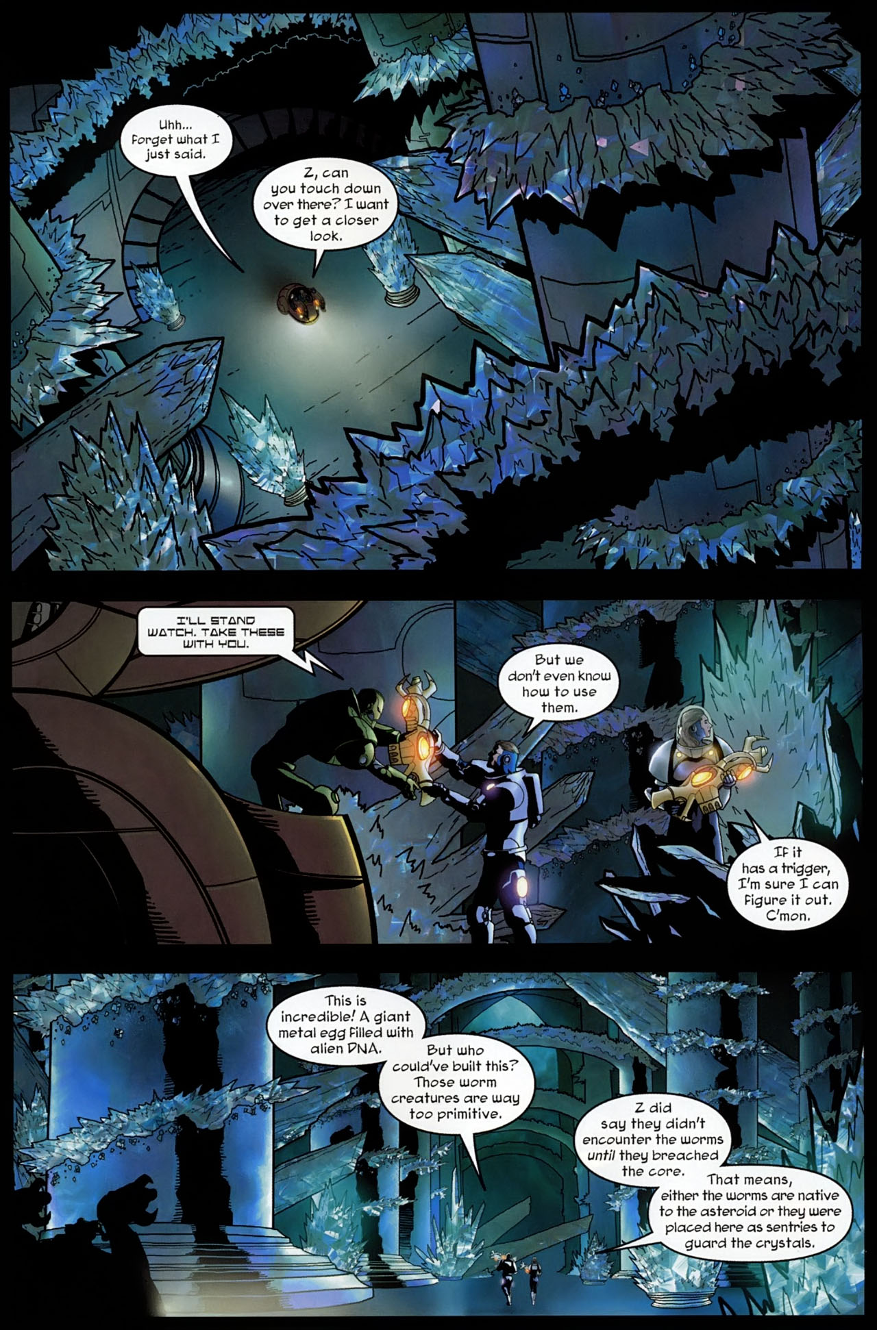 Read online Zero-G comic -  Issue #3 - 21