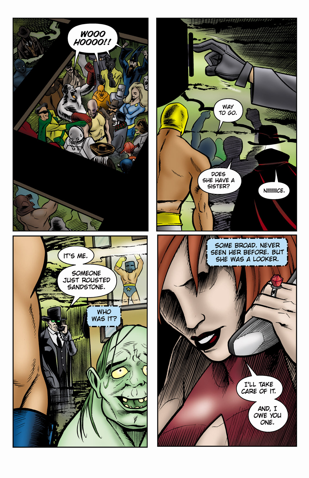 Read online SideChicks comic -  Issue #3 - 15