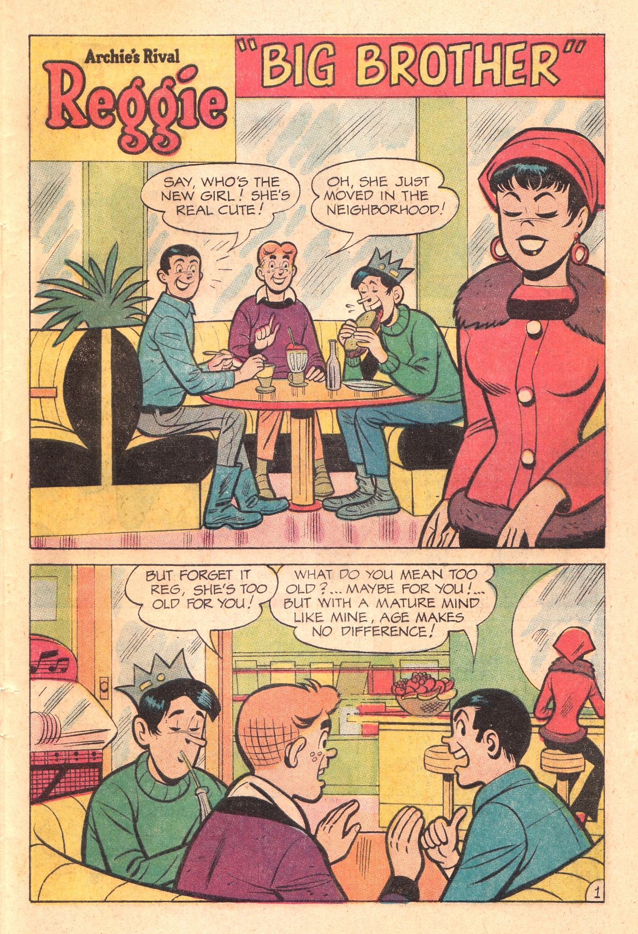 Read online Reggie and Me (1966) comic -  Issue #23 - 29