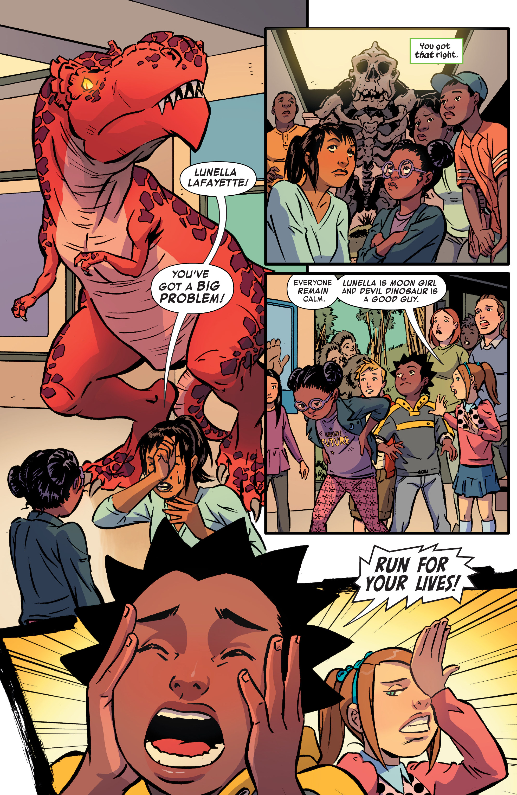 Read online Moon Girl And Devil Dinosaur comic -  Issue #45 - 9