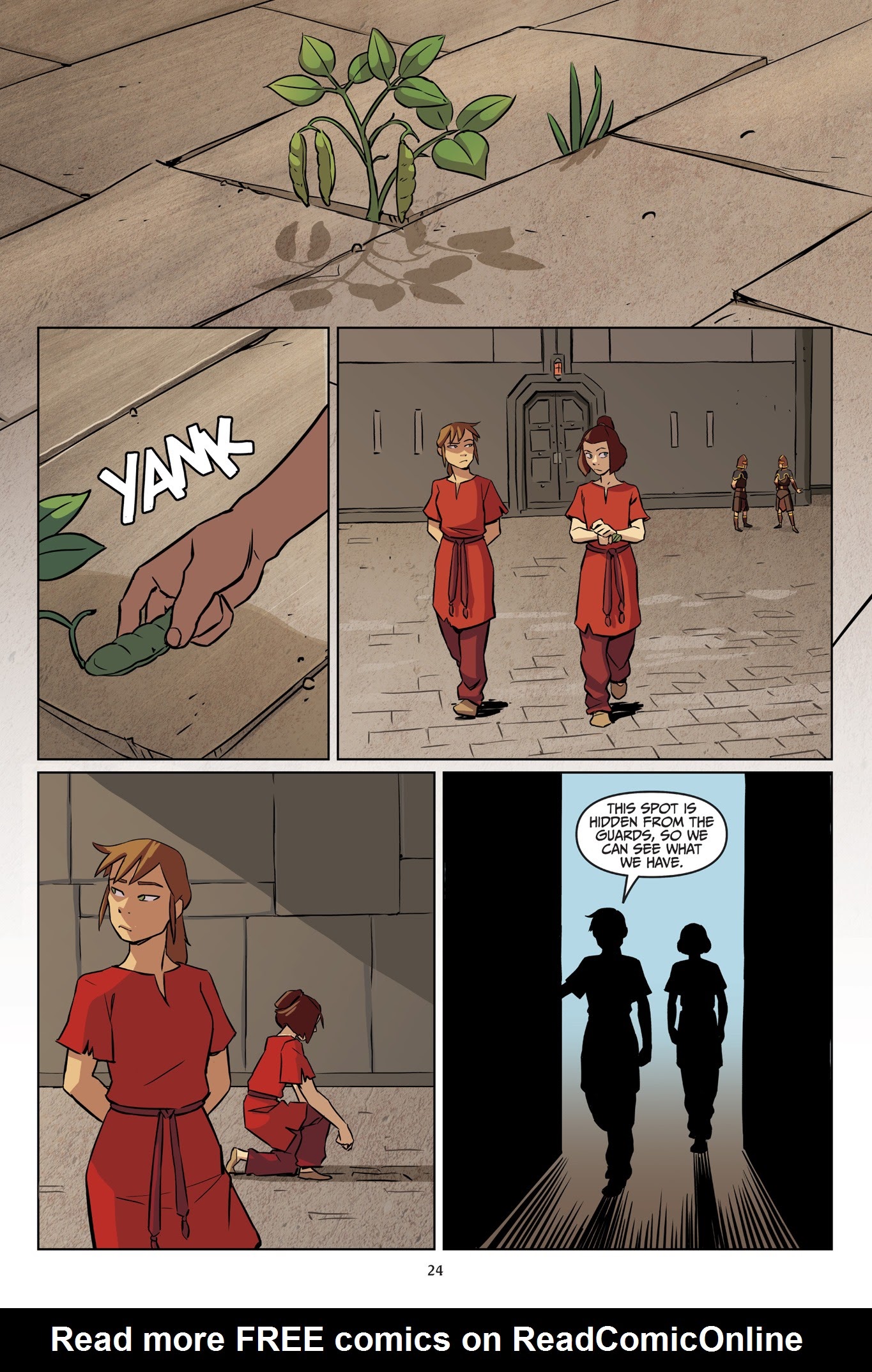 Read online Avatar: The Last Airbender – Suki, Alone comic -  Issue # TPB - 25