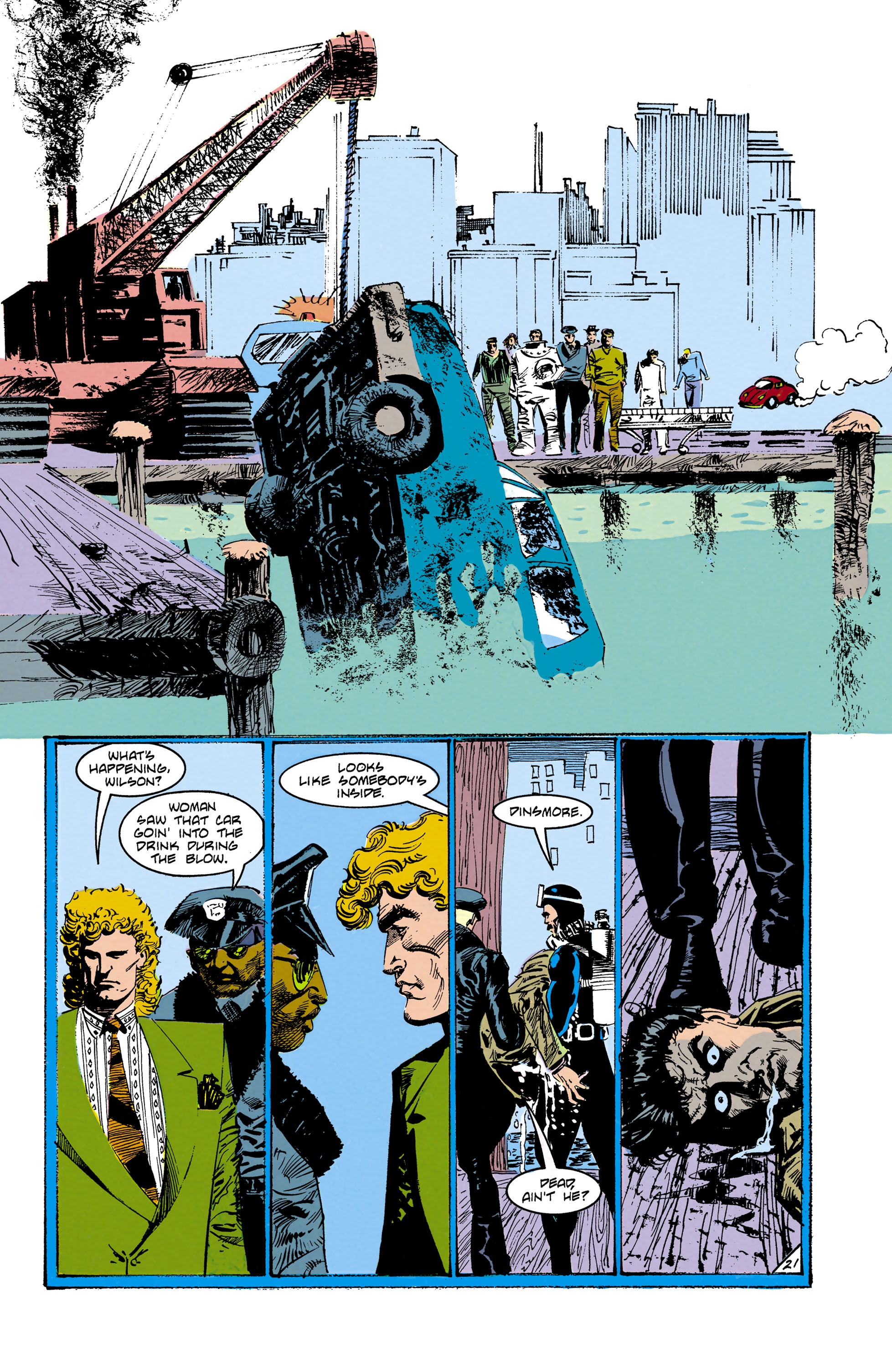 Read online The Question (1987) comic -  Issue #24 - 22