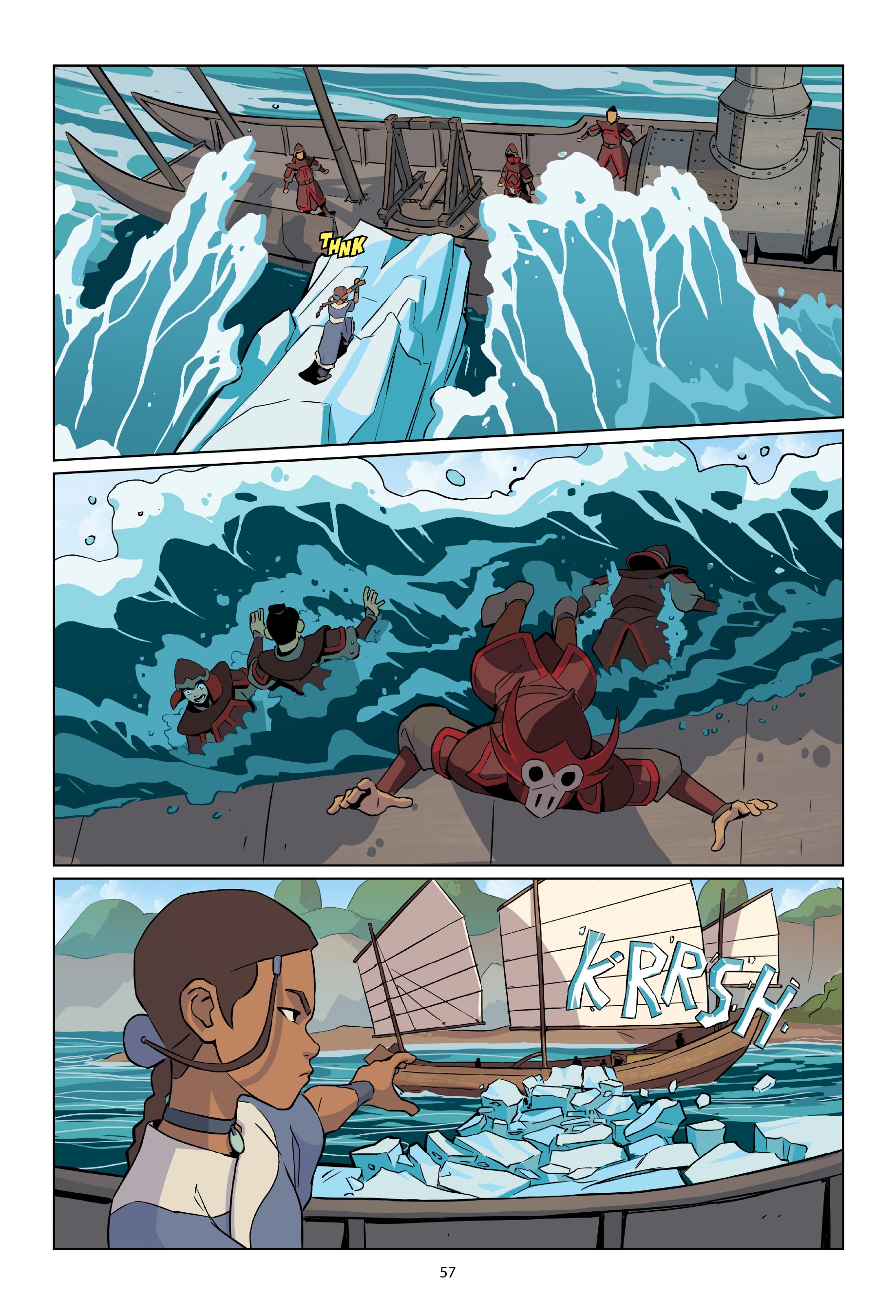 Read online Avatar: The Last Airbender—Katara and the Pirate's Silver comic -  Issue # TPB - 58