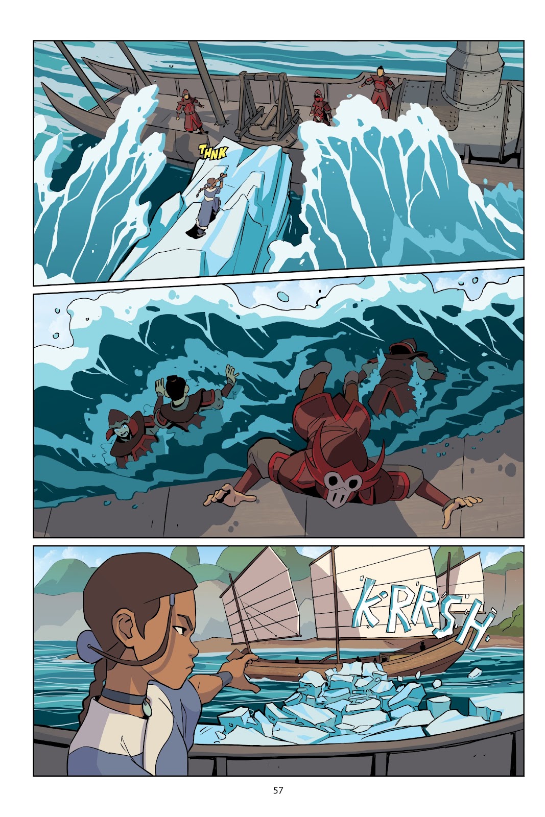 Avatar: The Last Airbender—Katara and the Pirate's Silver issue TPB - Page 58
