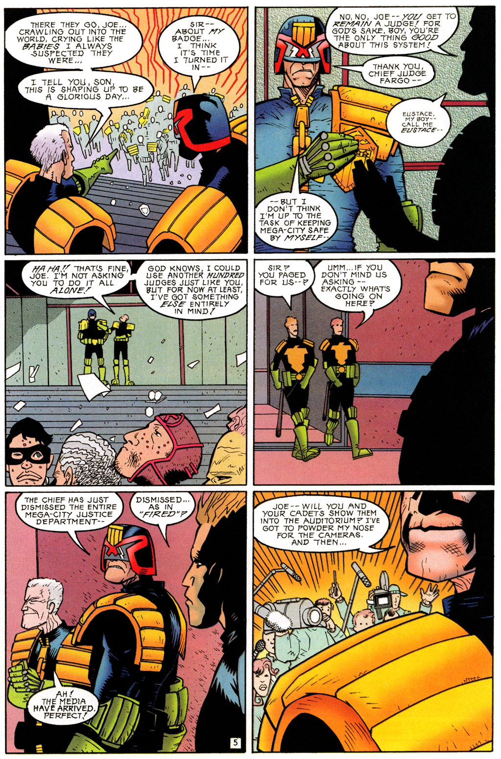 Read online Judge Dredd (1994) comic -  Issue #4 - 6