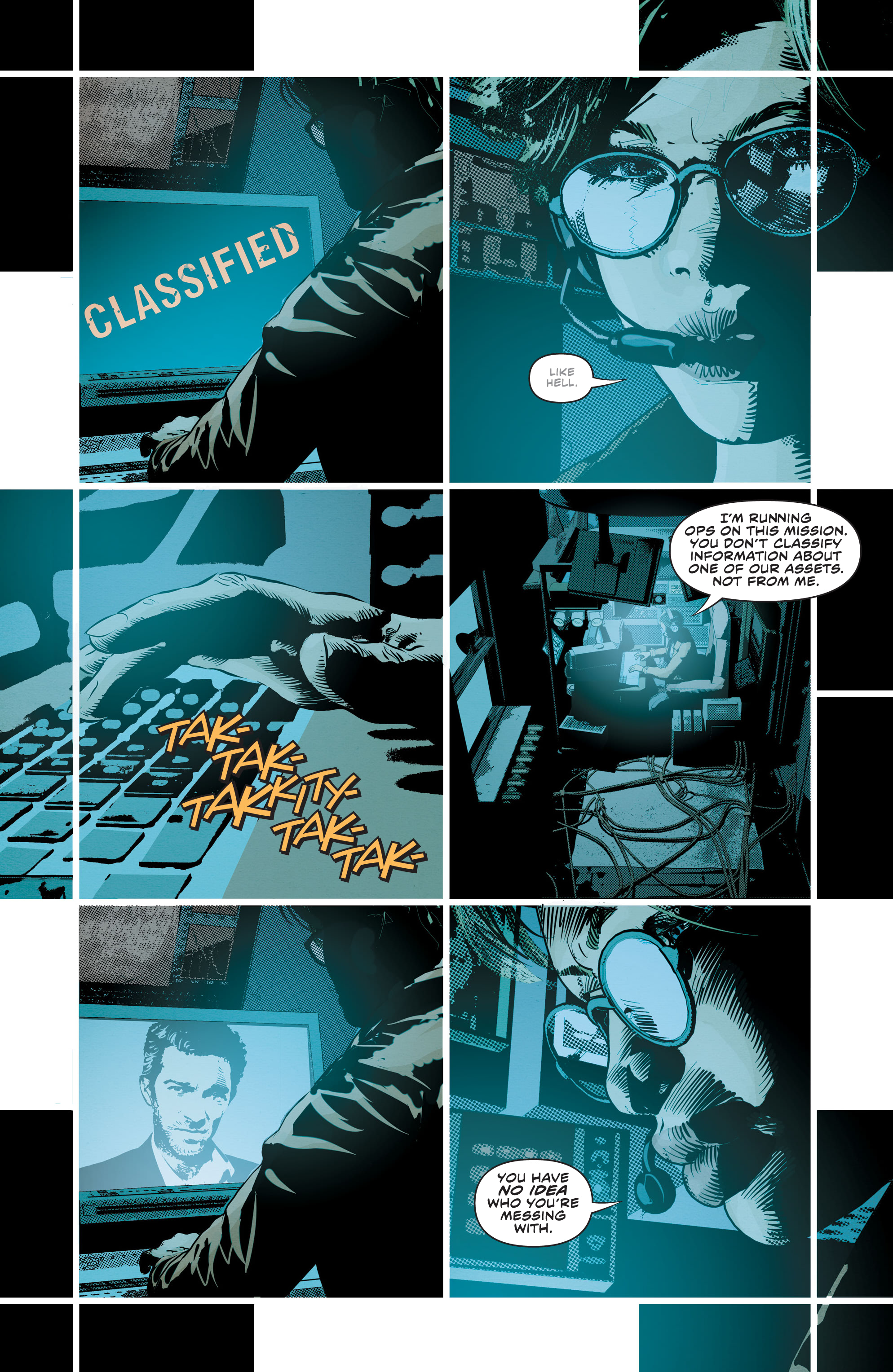 Read online Red Zone comic -  Issue #3 - 3