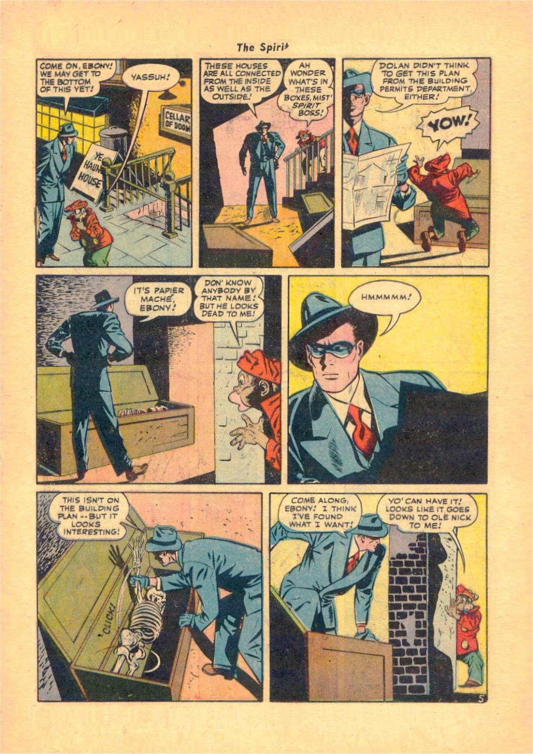 Read online The Spirit (1944) comic -  Issue #8 - 23