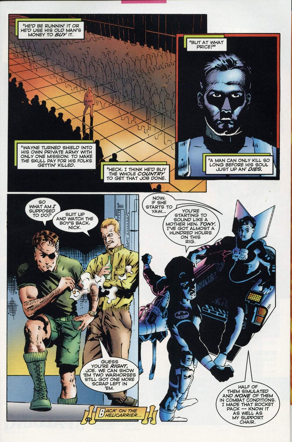 Read online Bruce Wayne: Agent of S.H.I.E.L.D. comic -  Issue # Full - 8