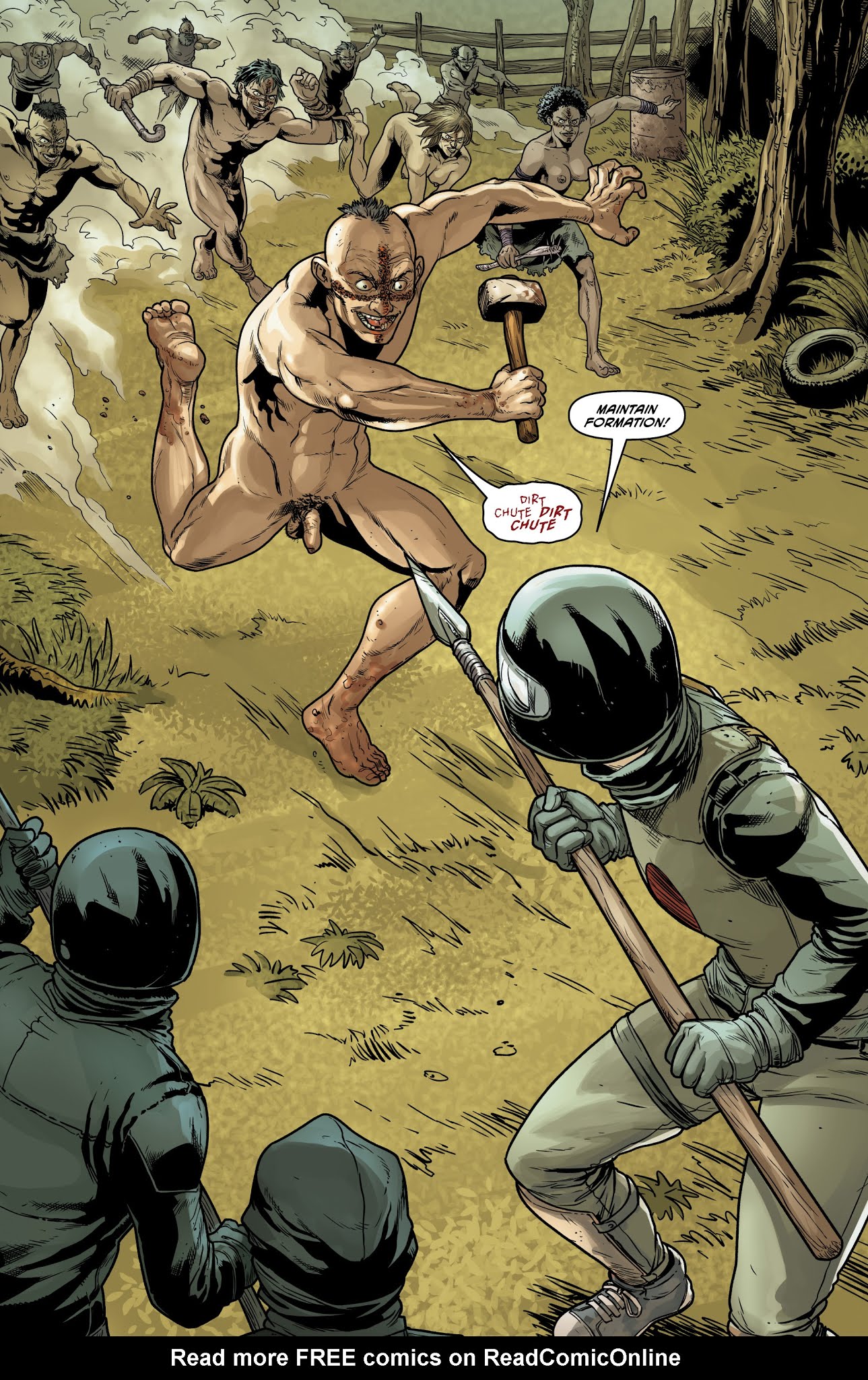 Read online Crossed Plus One Hundred: Mimic comic -  Issue #4 - 5