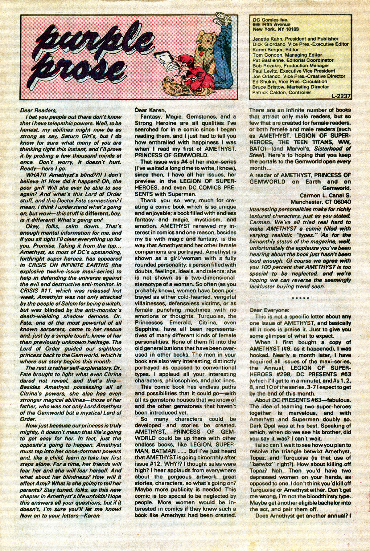 Read online Amethyst (1985) comic -  Issue #13 - 33