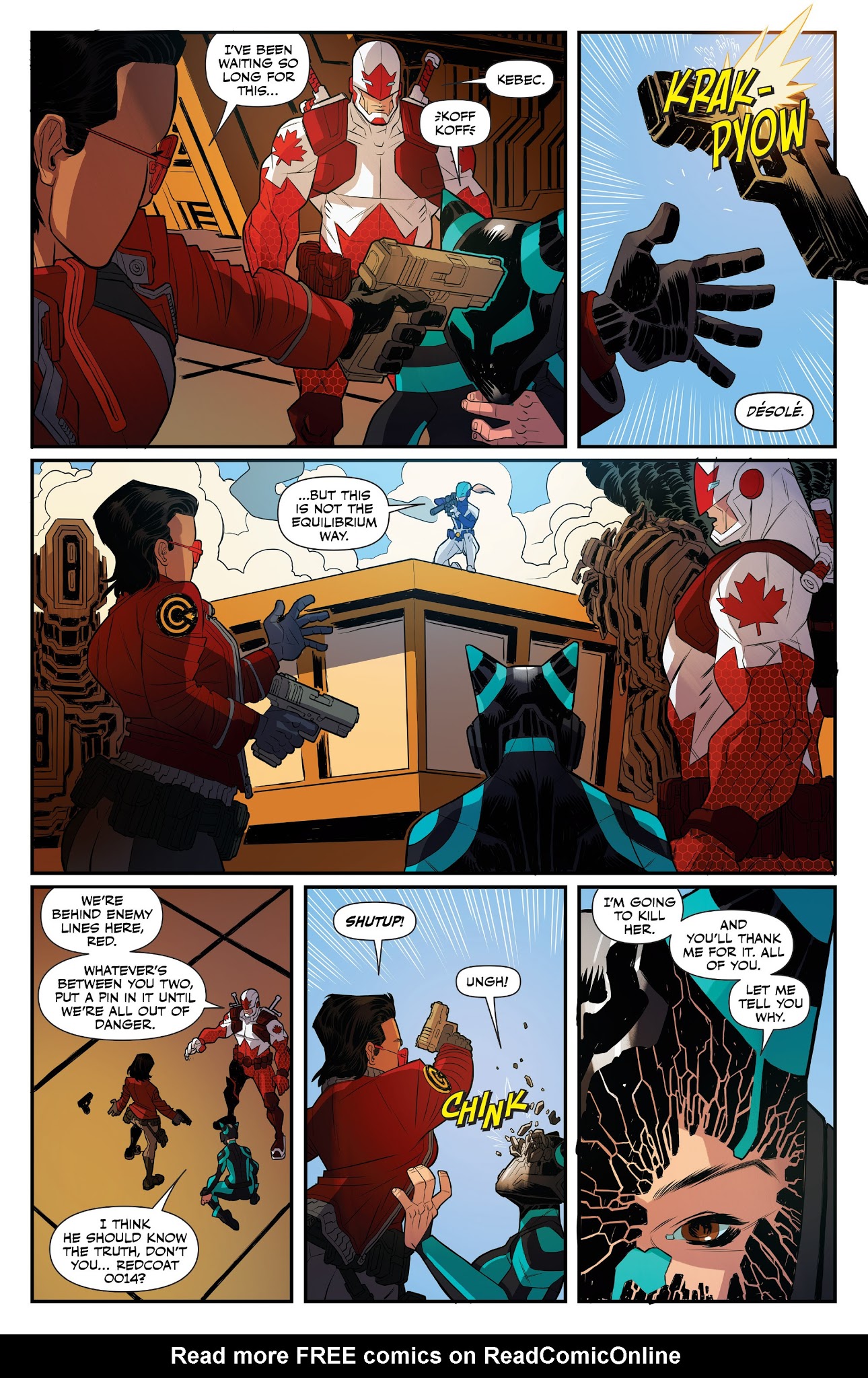 Read online Captain Canuck (2015) comic -  Issue #9 - 20