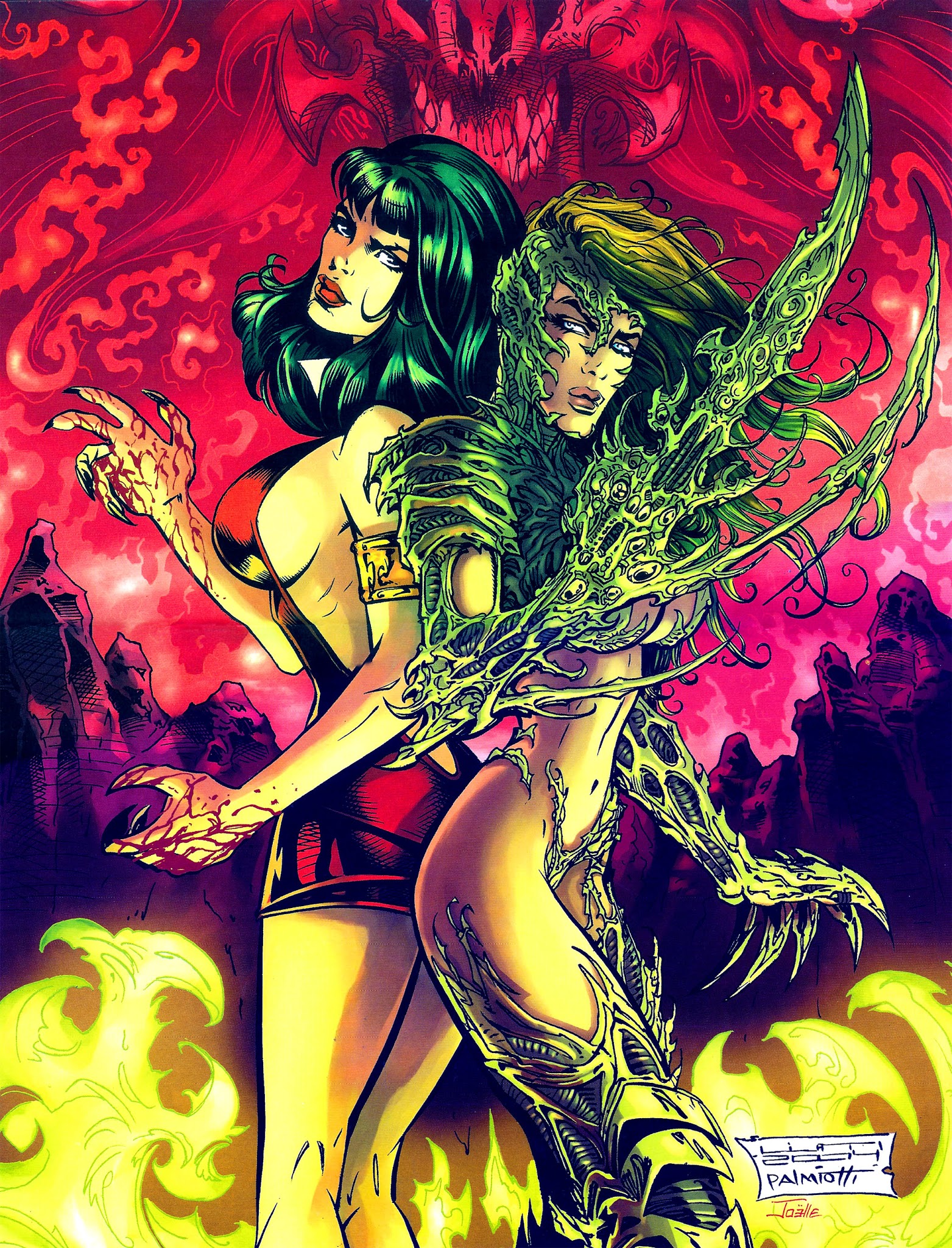 Read online Vampirella/Witchblade: Union of the Damned comic -  Issue # Full - 17