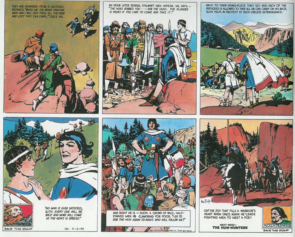 Read online Prince Valiant comic -  Issue # TPB 2 (Part 1) - 74