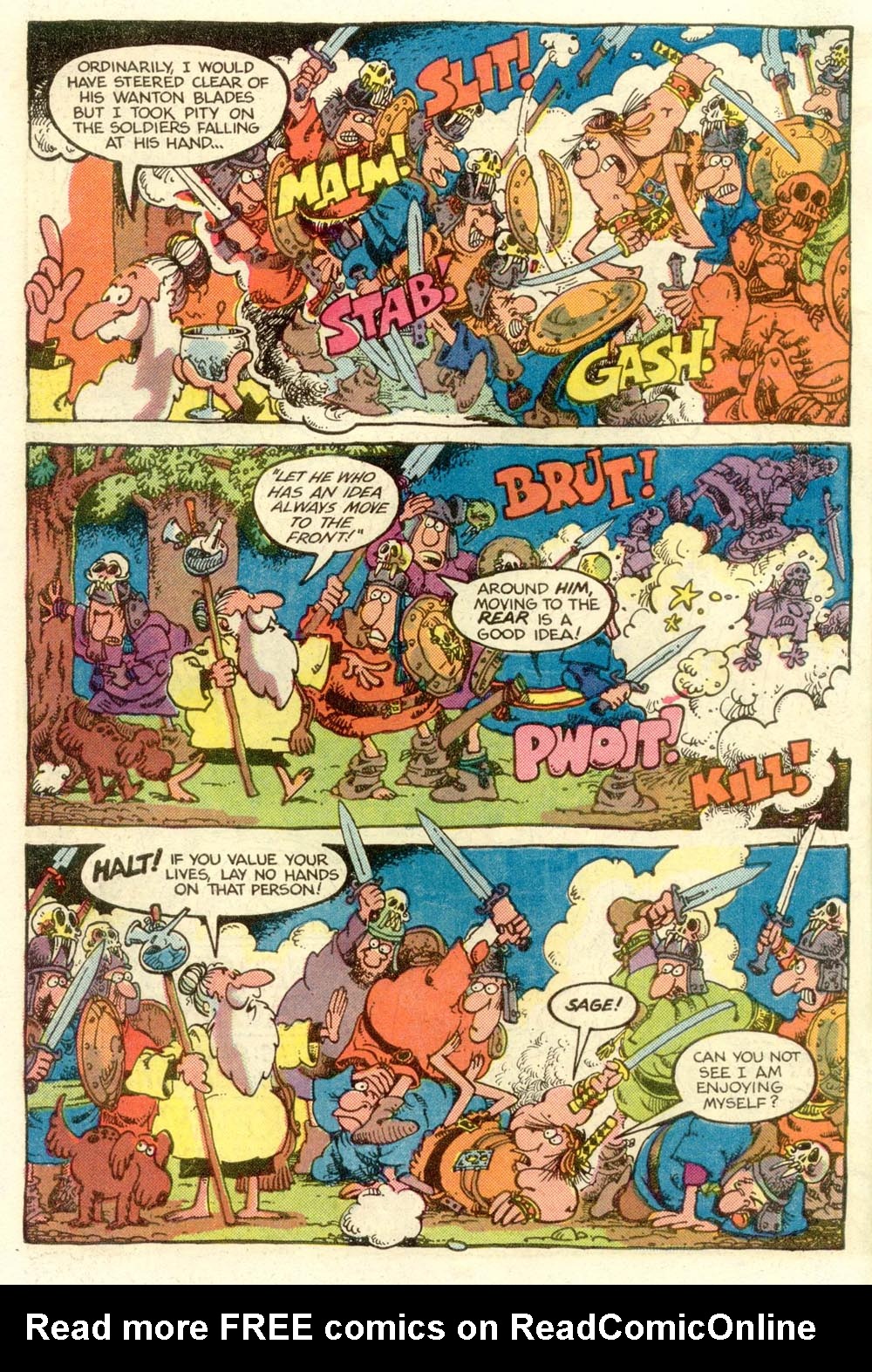 Read online Sergio Aragonés Groo the Wanderer comic -  Issue #9 - 4