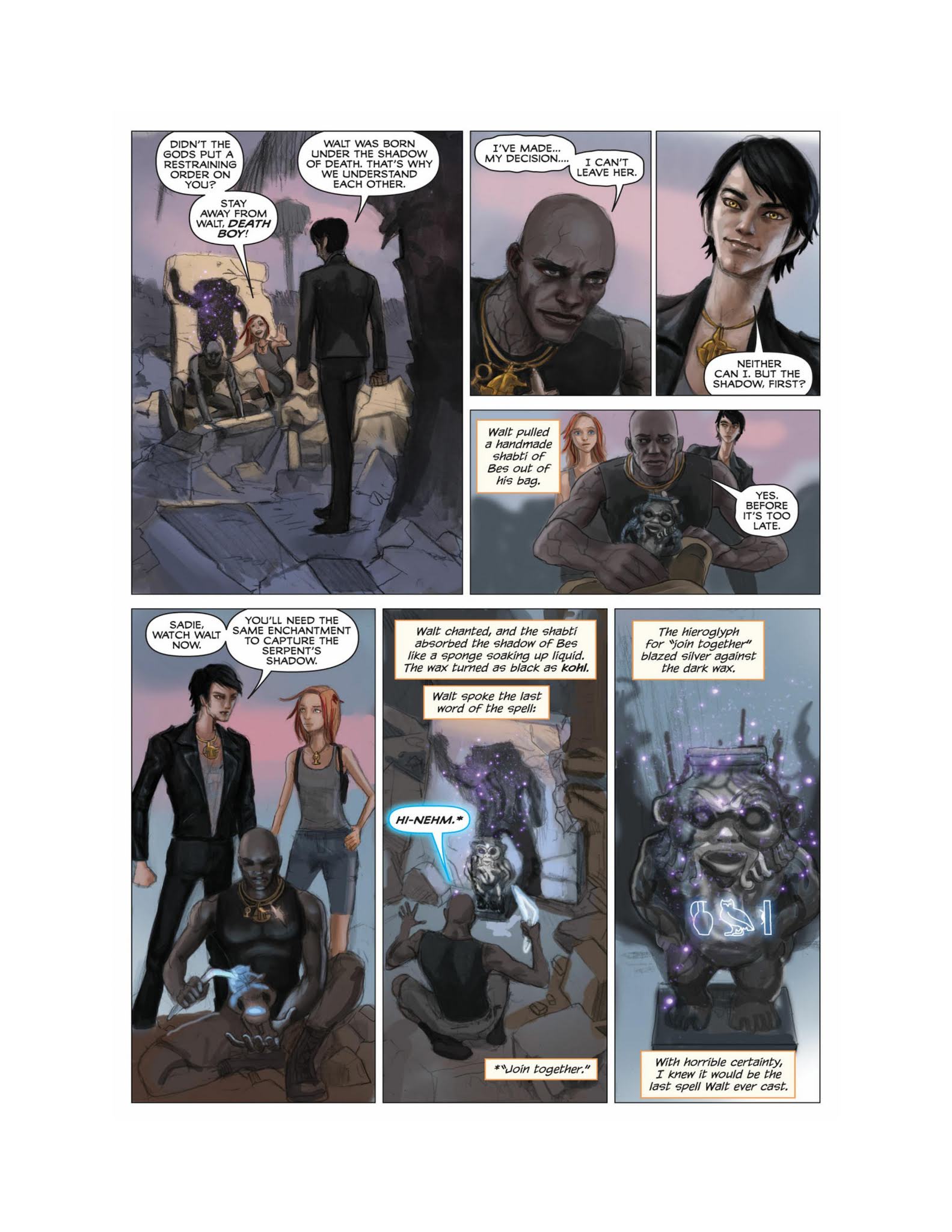 Read online The Kane Chronicles comic -  Issue # TPB 3 (Part 1) - 96