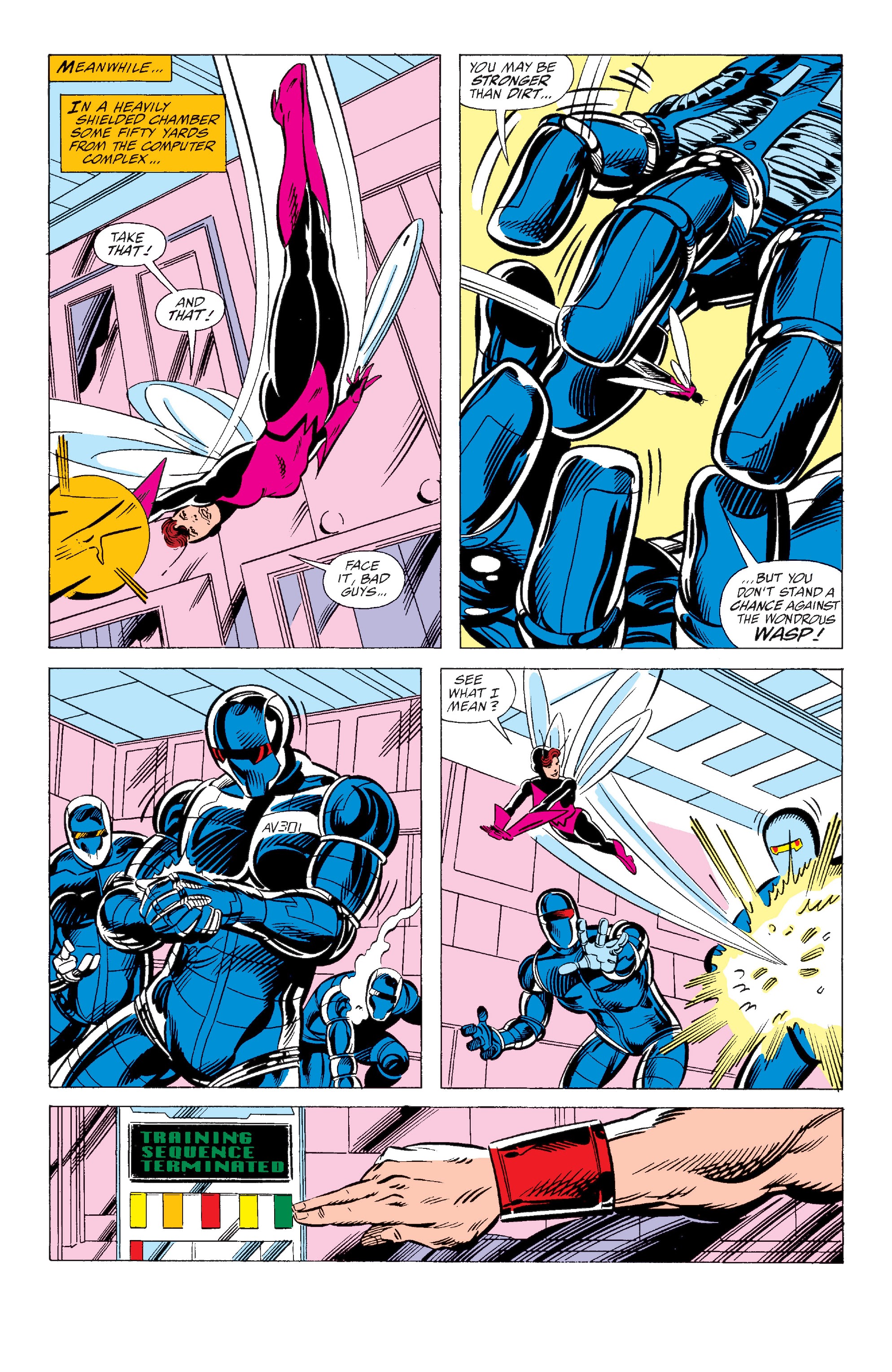 Read online Avengers West Coast Epic Collection: How The West Was Won comic -  Issue #Avengers West Coast Epic Collection Vision Quest (Part 3) - 84