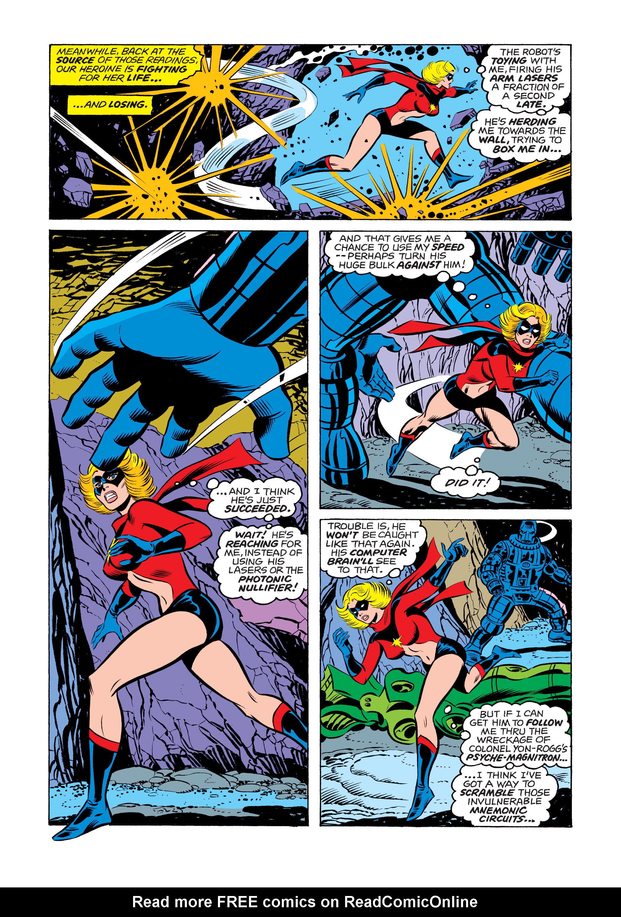 Read online Ms. Marvel (1977) comic -  Issue #4 - 7