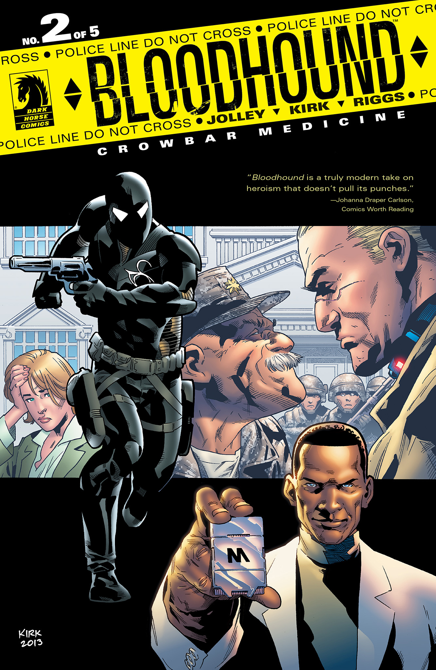 Read online Bloodhound: Crowbar Medicine comic -  Issue #2 - 1